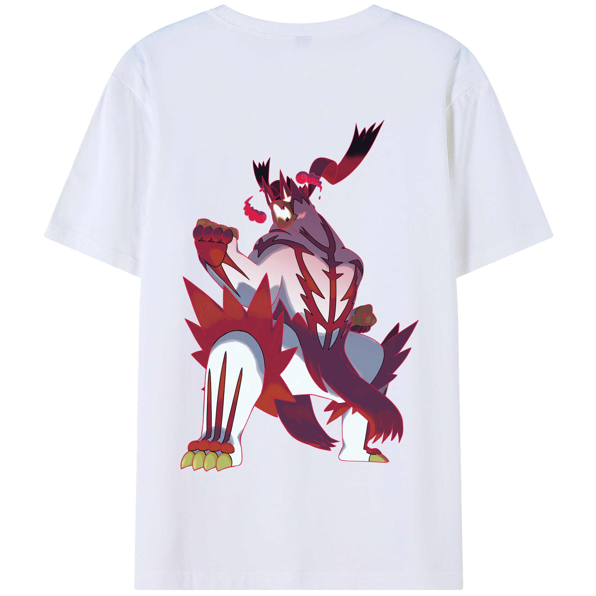 （画像用） ポケットモンスター Pokémon 綿100％半袖Tシャツ（背面プリント）