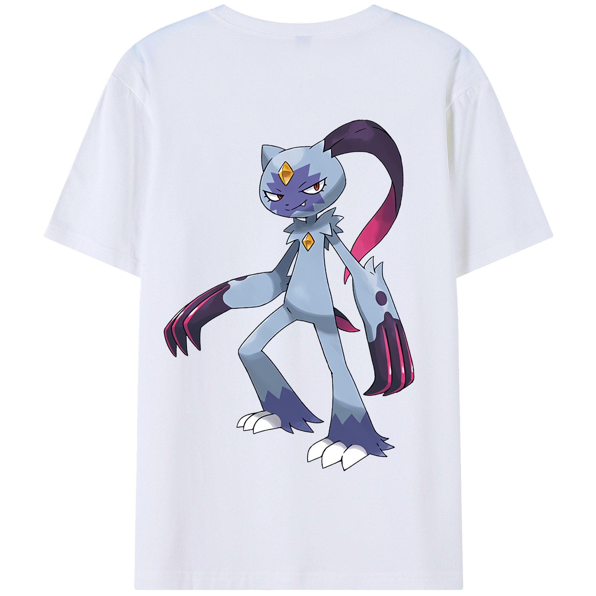 （画像用） ポケットモンスター Pokémon 綿100％半袖Tシャツ（背面プリント）