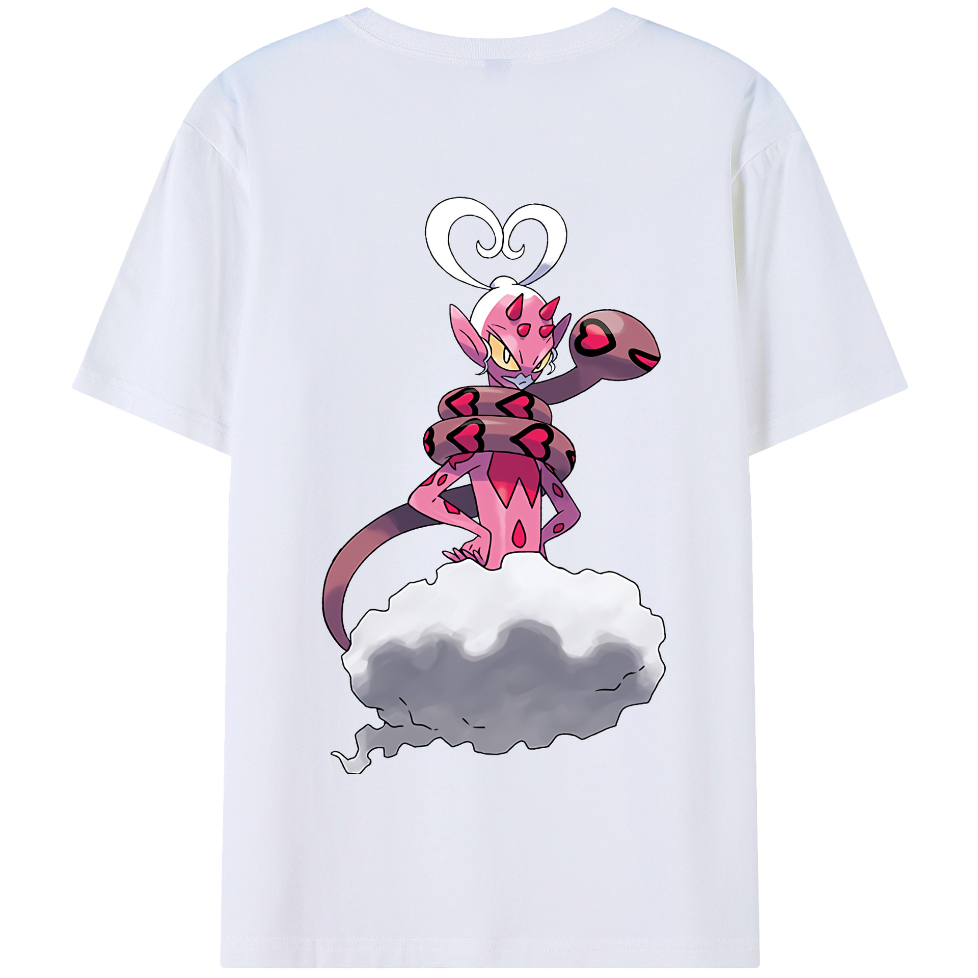 （画像用） ポケットモンスター Pokémon 綿100％半袖Tシャツ（背面プリント）