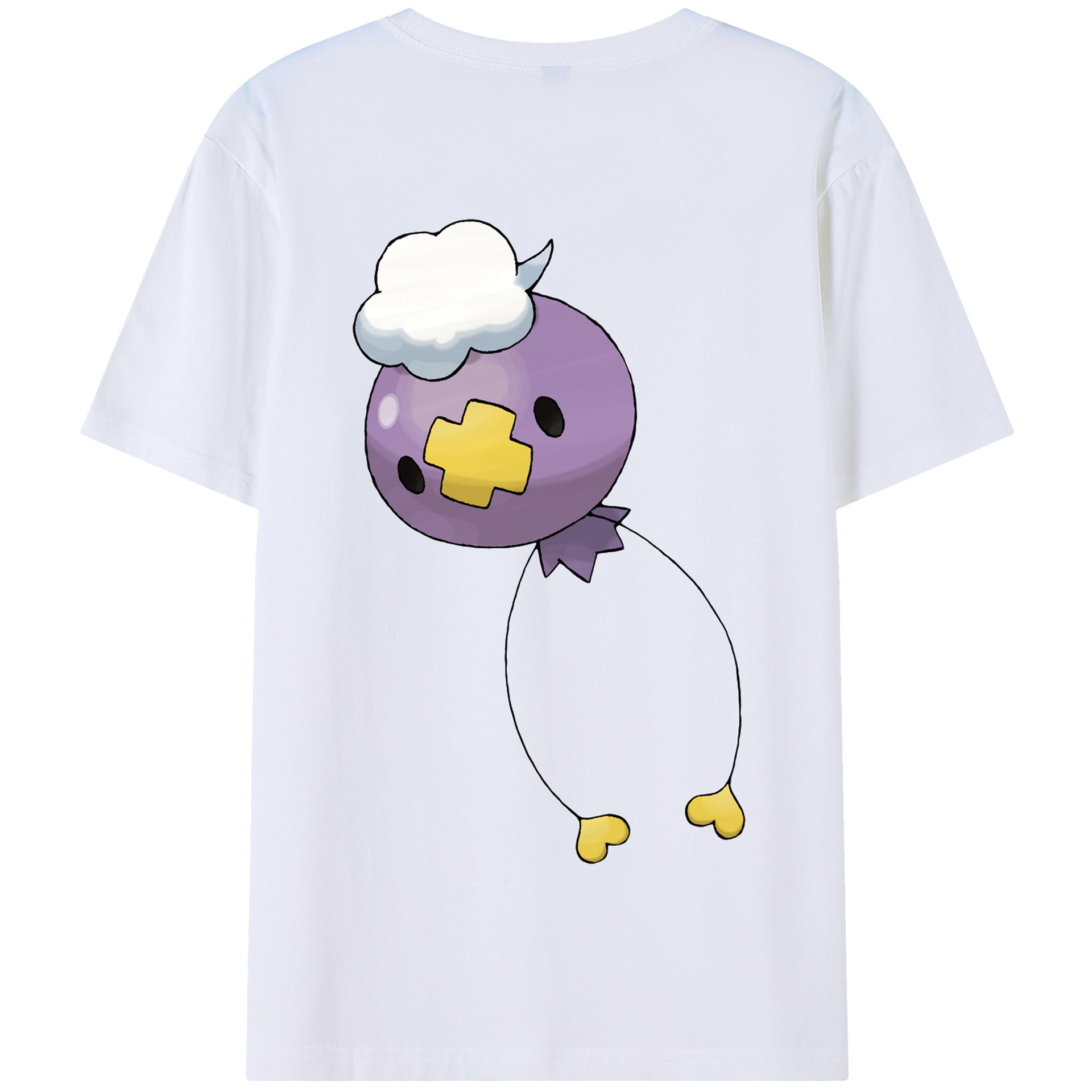 （画像用） ポケットモンスター Pokémon 綿100％半袖Tシャツ（背面プリント）