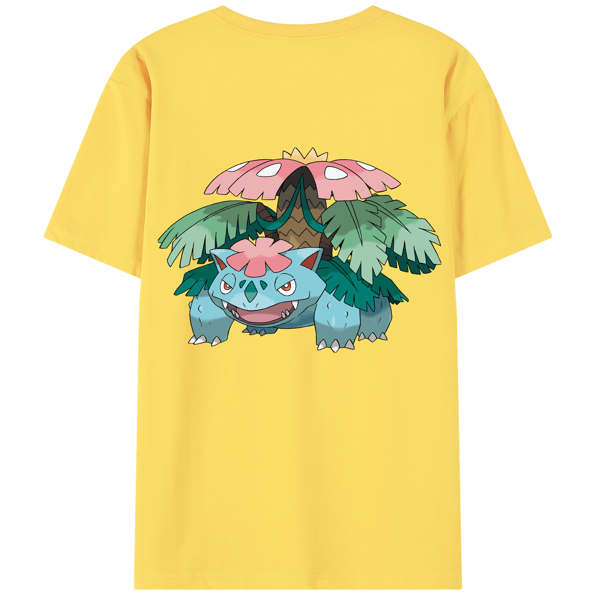 （画像用） ポケットモンスター Pokémon 綿100％半袖Tシャツ（背面プリント）