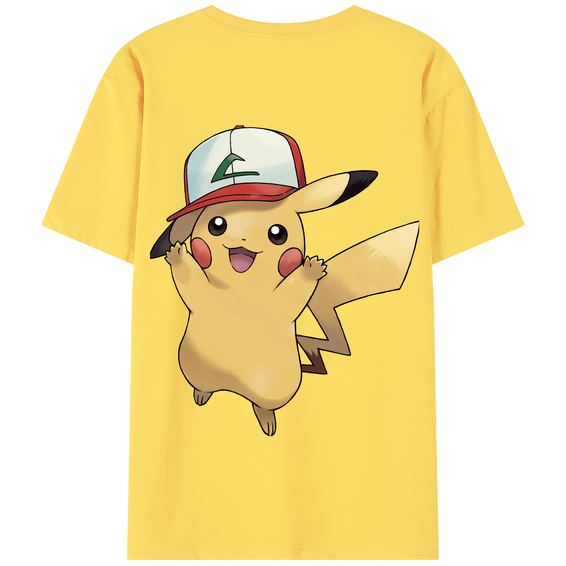 （画像用） ポケットモンスター Pokémon 綿100％半袖Tシャツ（背面プリント）