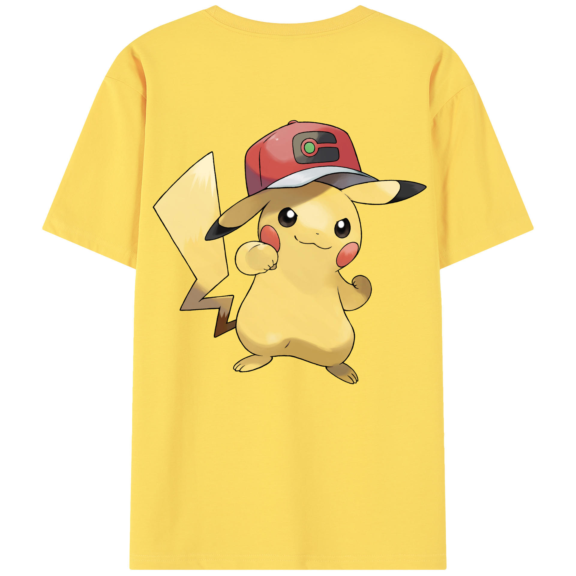 （画像用） ポケットモンスター Pokémon 綿100％半袖Tシャツ（背面プリント）