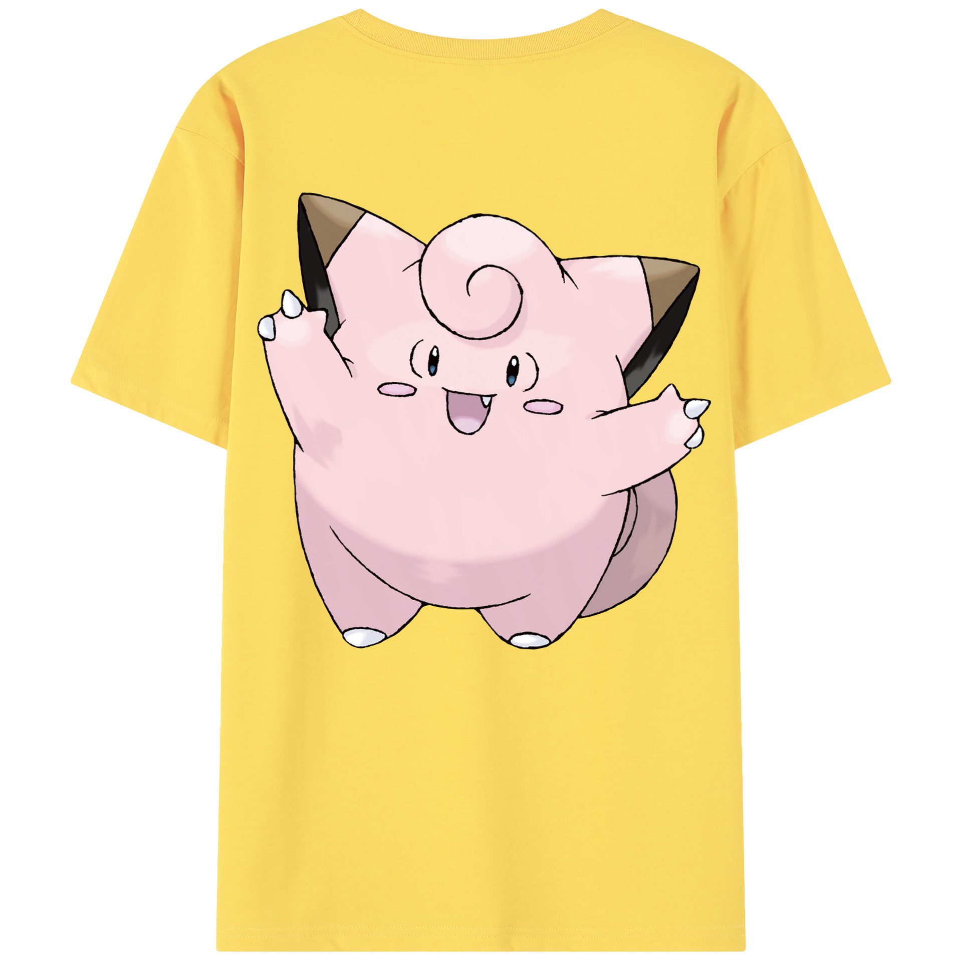 （画像用） ポケットモンスター Pokémon 綿100％半袖Tシャツ（背面プリント）