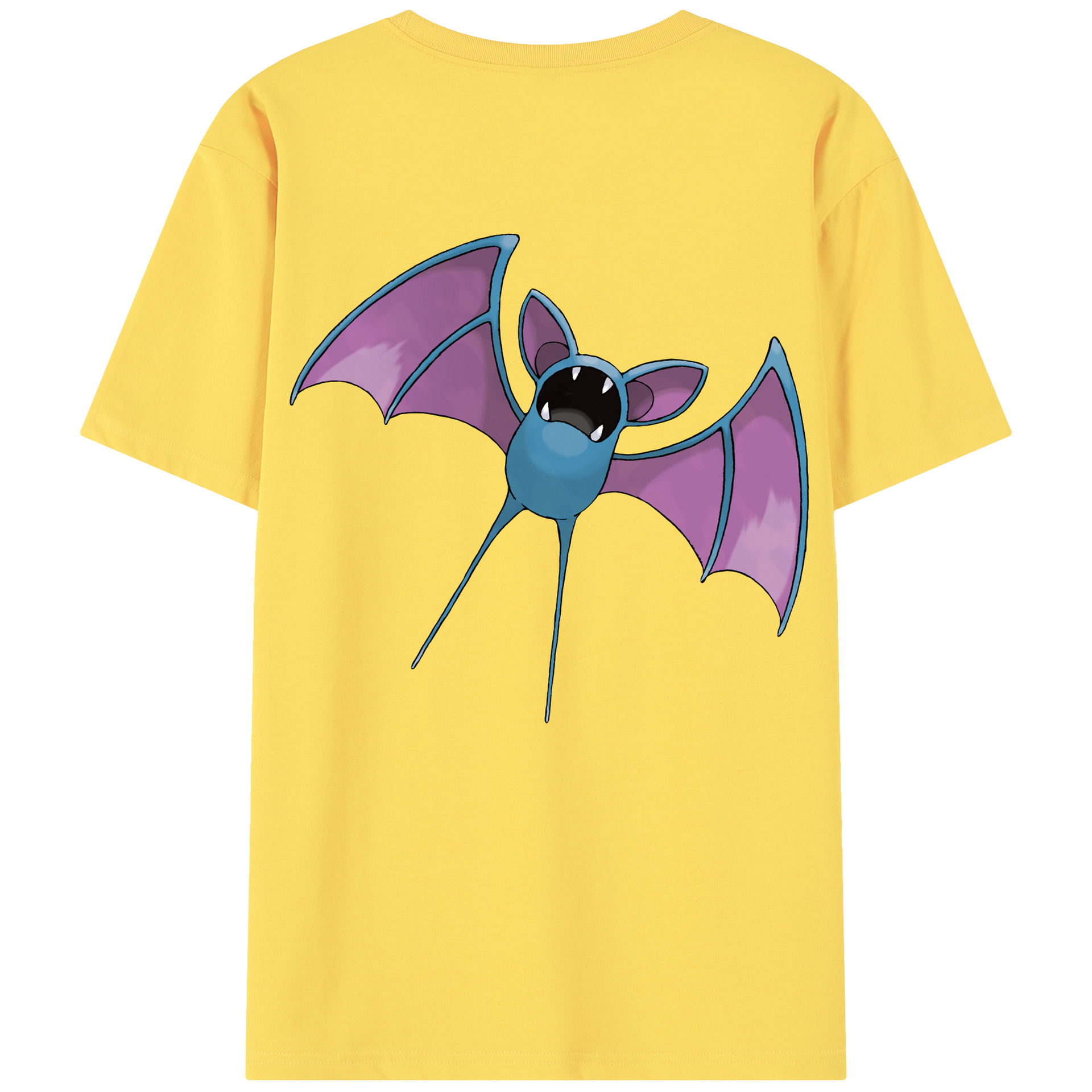 （画像用） ポケットモンスター Pokémon 綿100％半袖Tシャツ（背面プリント）