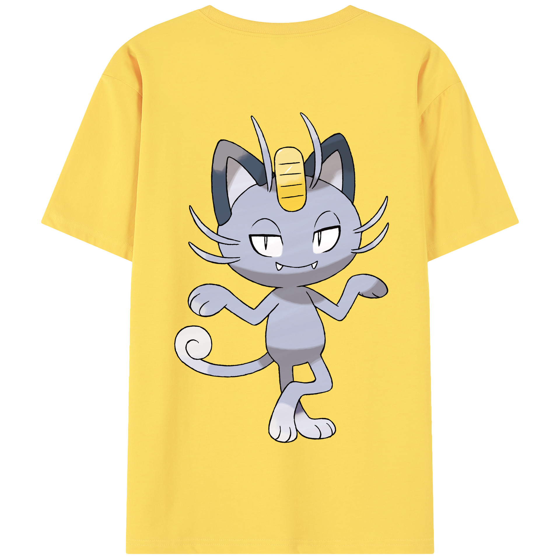 （画像用） ポケットモンスター Pokémon 綿100％半袖Tシャツ（背面プリント）