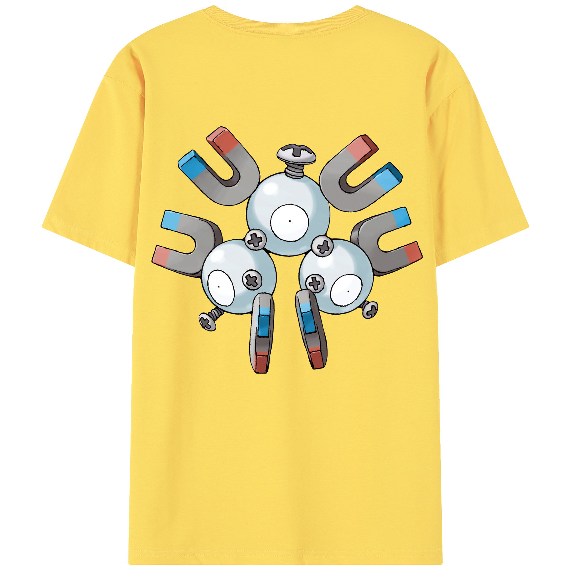 （画像用） ポケットモンスター Pokémon 綿100％半袖Tシャツ（背面プリント）