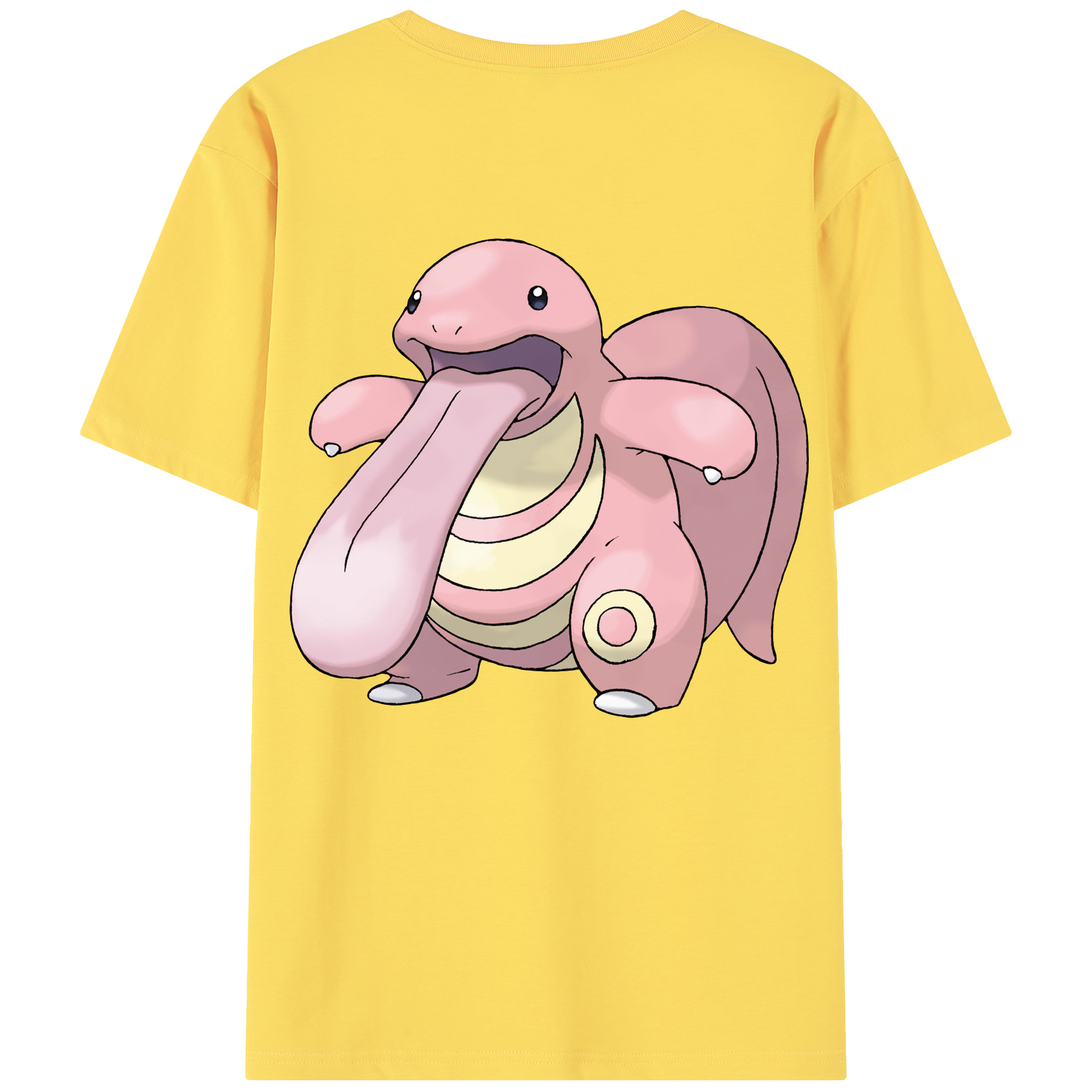 （画像用） ポケットモンスター Pokémon 綿100％半袖Tシャツ（背面プリント）