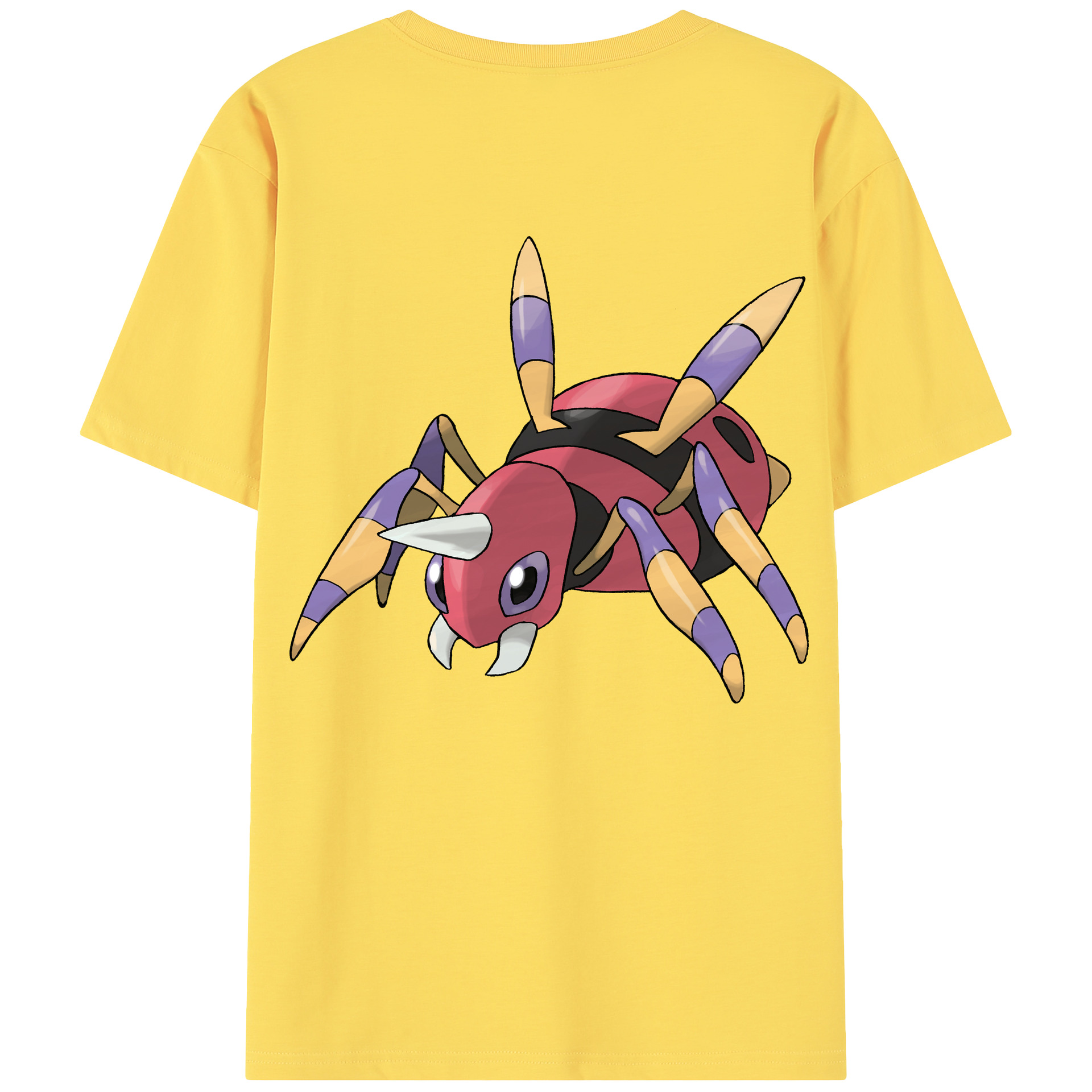（画像用） ポケットモンスター Pokémon 綿100％半袖Tシャツ（背面プリント）