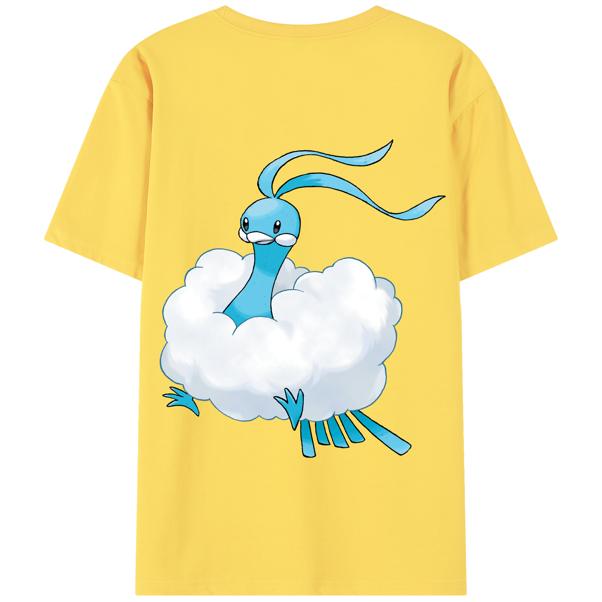 （画像用） ポケットモンスター Pokémon 綿100％半袖Tシャツ（背面プリント）