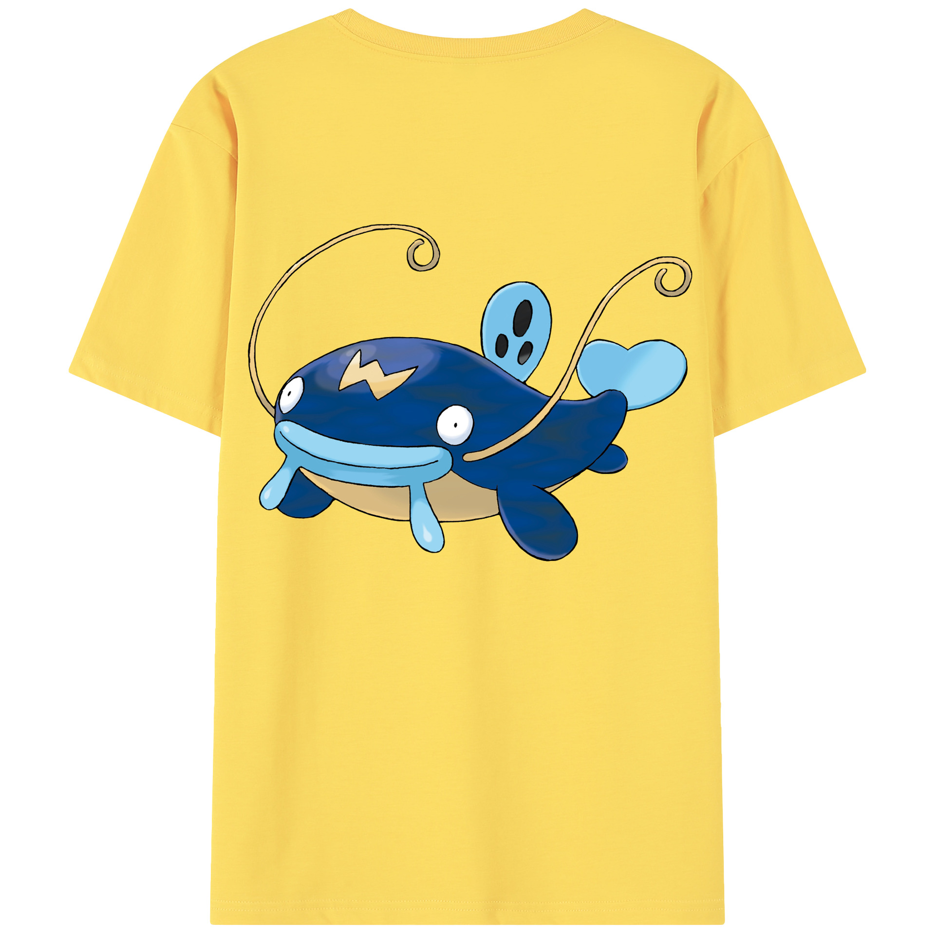 （画像用） ポケットモンスター Pokémon 綿100％半袖Tシャツ（背面プリント）