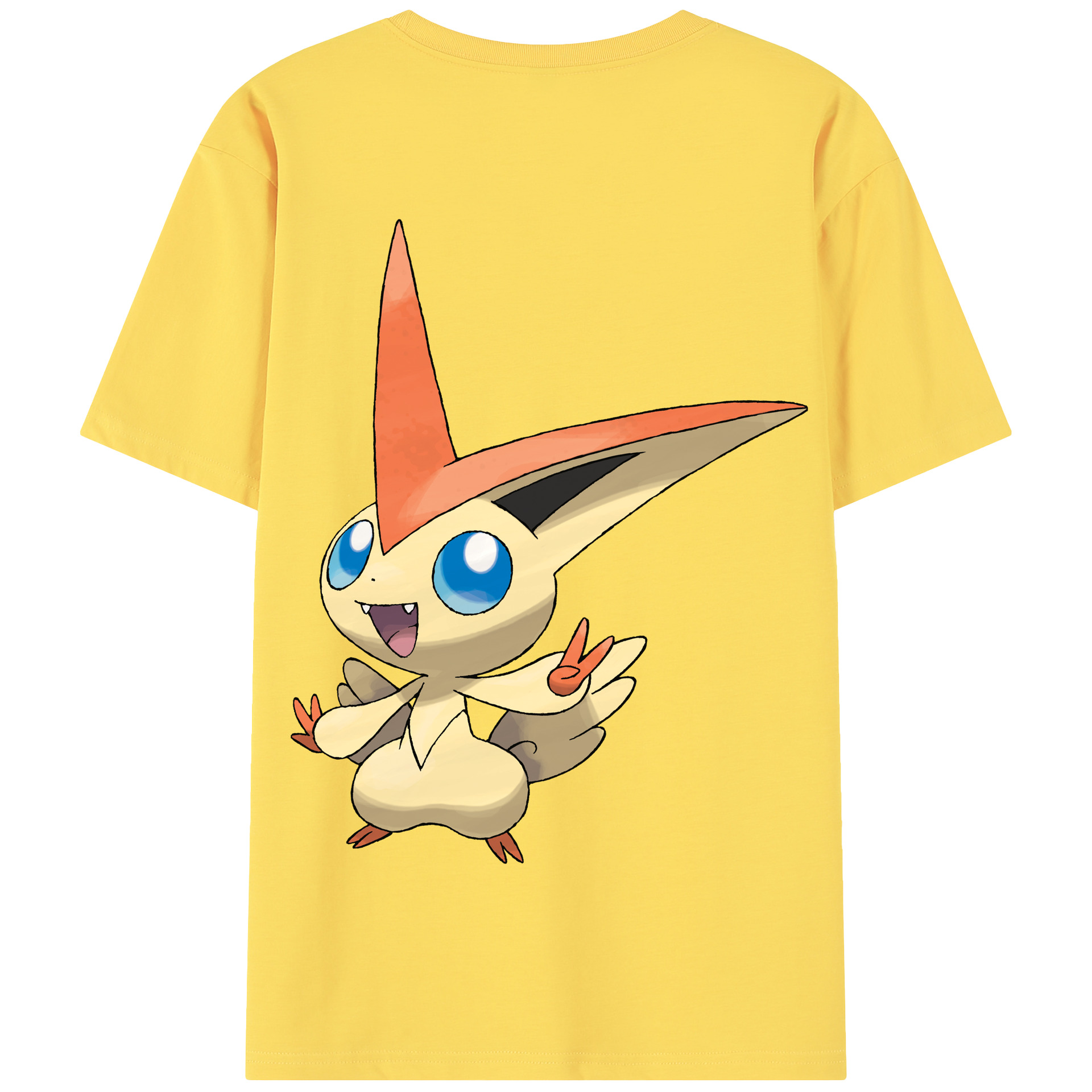 （画像用） ポケットモンスター Pokémon 綿100％半袖Tシャツ（背面プリント）