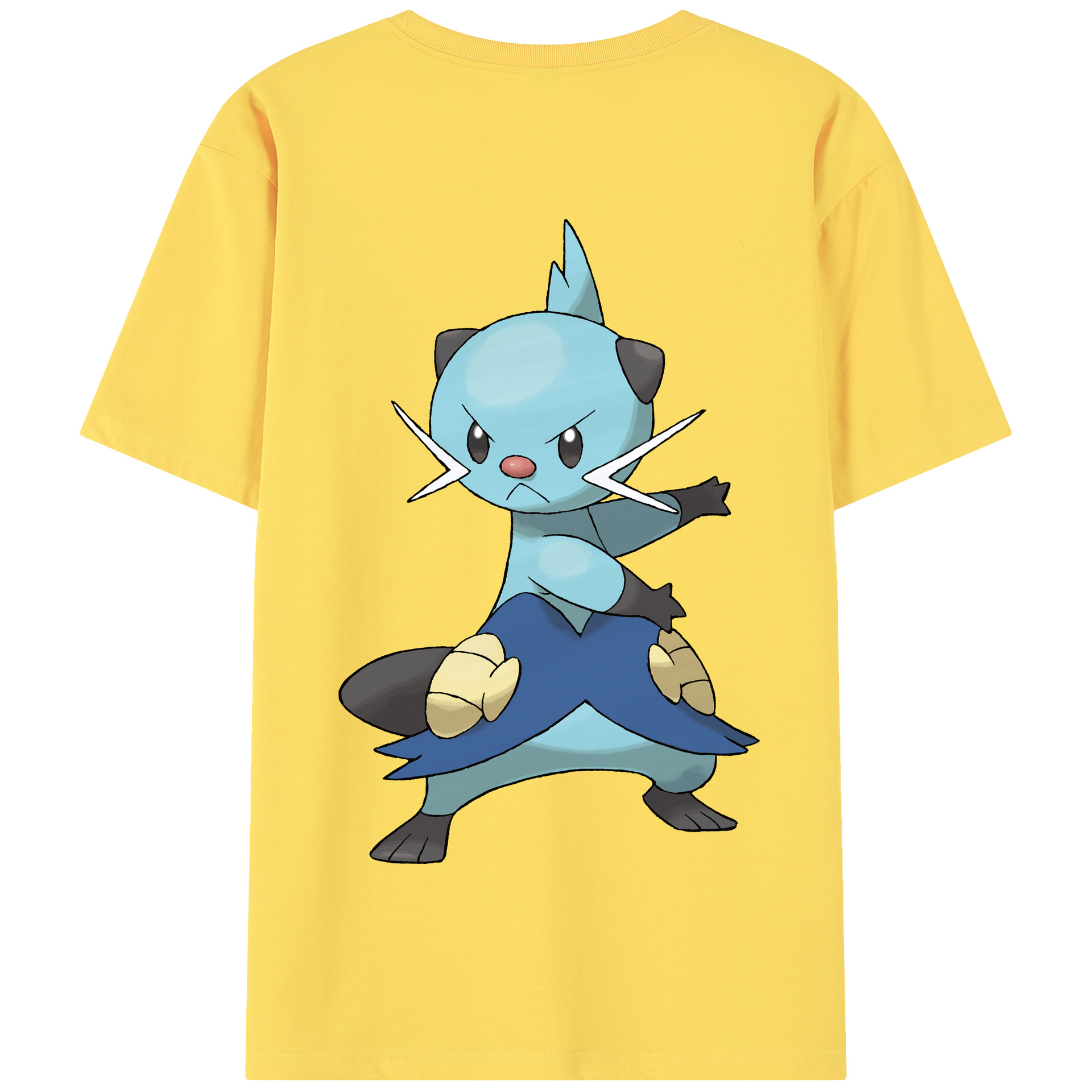 （画像用） ポケットモンスター Pokémon 綿100％半袖Tシャツ（背面プリント）