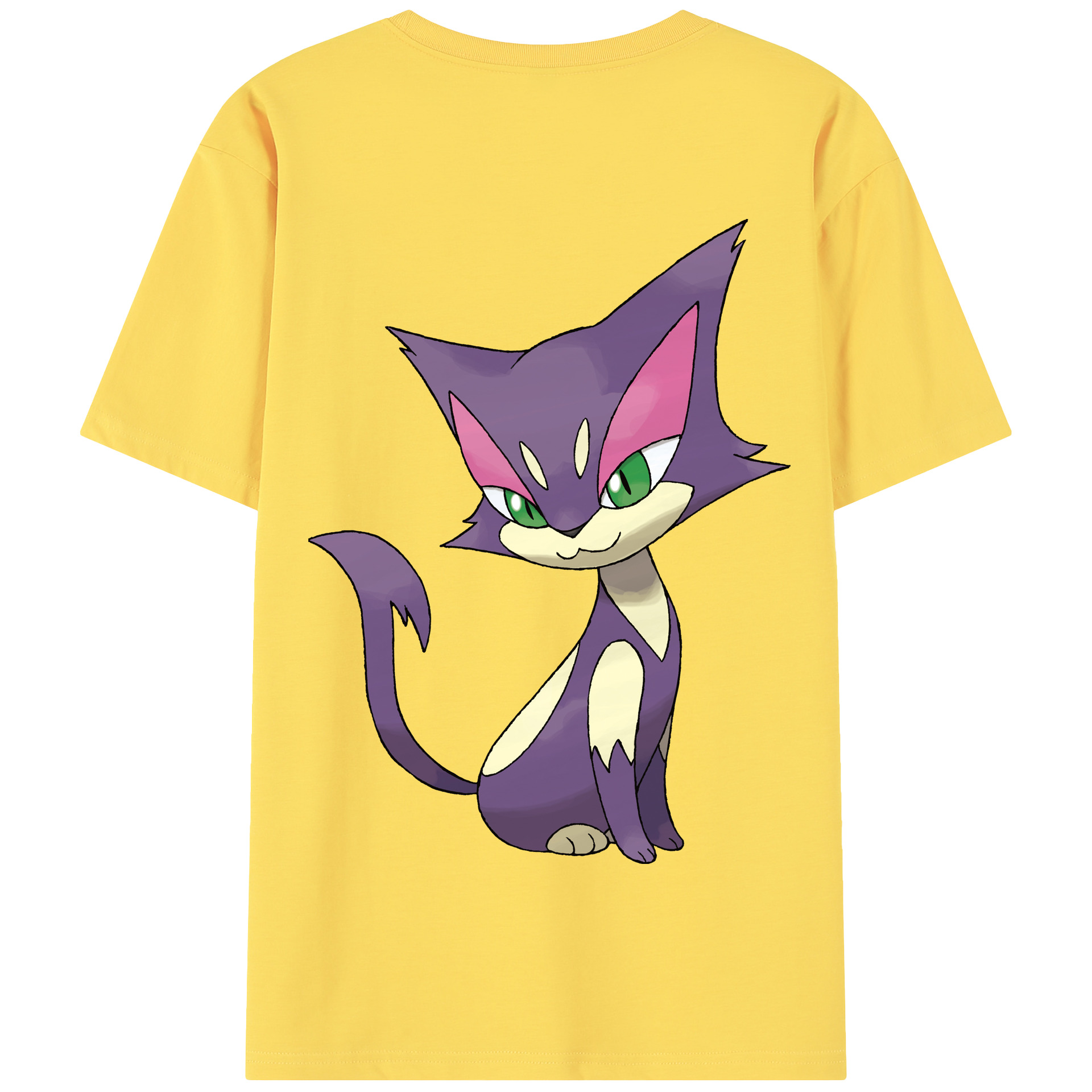 （画像用） ポケットモンスター Pokémon 綿100％半袖Tシャツ（背面プリント）