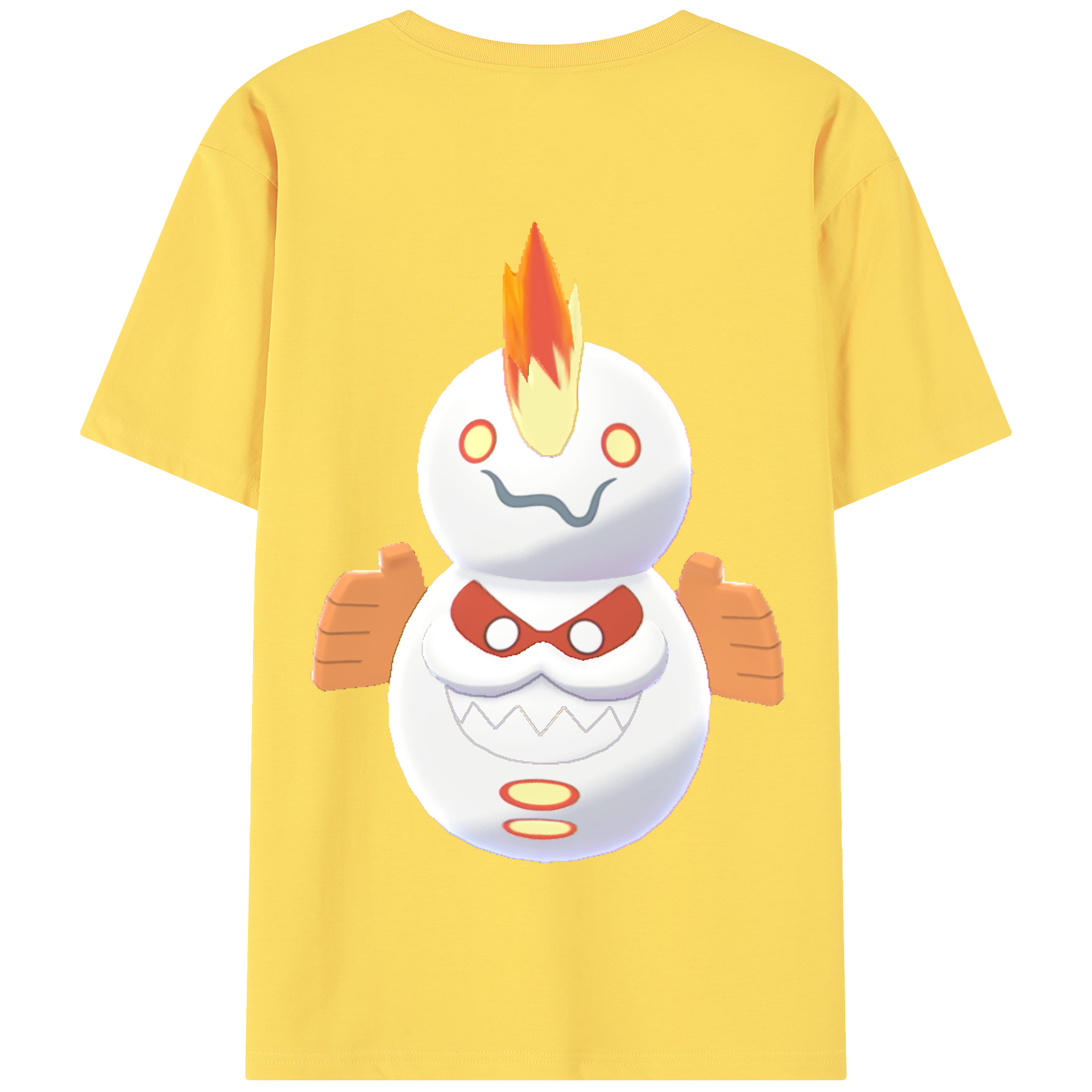 （画像用） ポケットモンスター Pokémon 綿100％半袖Tシャツ（背面プリント）