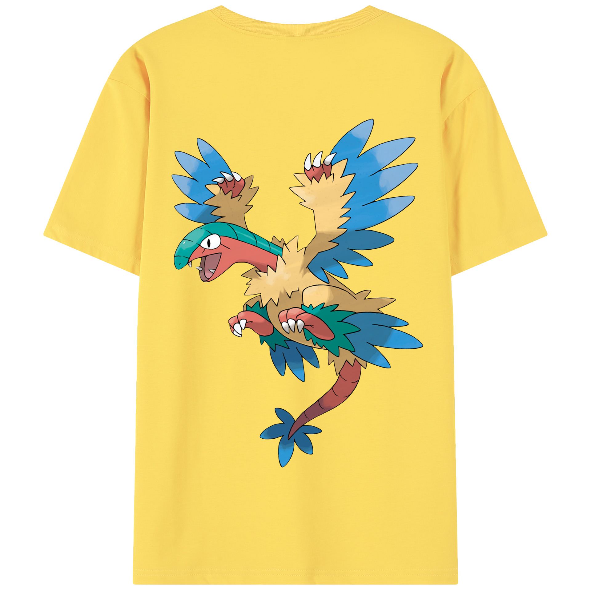 （画像用） ポケットモンスター Pokémon 綿100％半袖Tシャツ（背面プリント）
