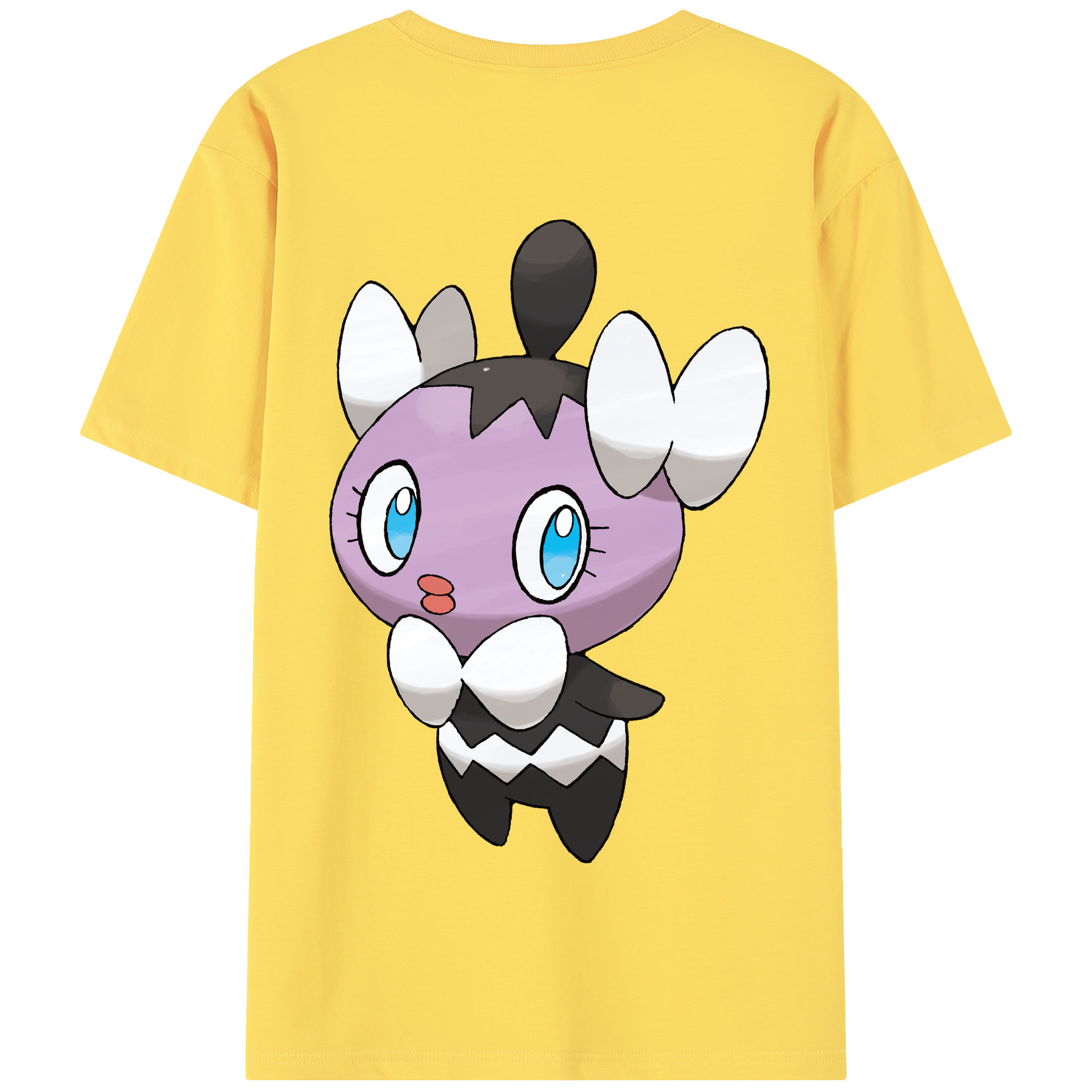 （画像用） ポケットモンスター Pokémon 綿100％半袖Tシャツ（背面プリント）