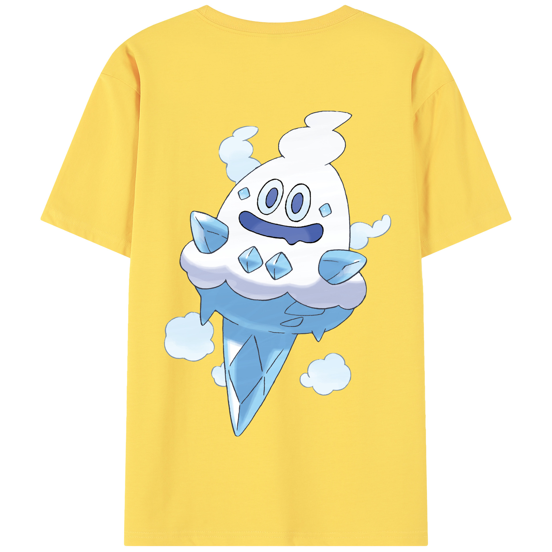 （画像用） ポケットモンスター Pokémon 綿100％半袖Tシャツ（背面プリント）