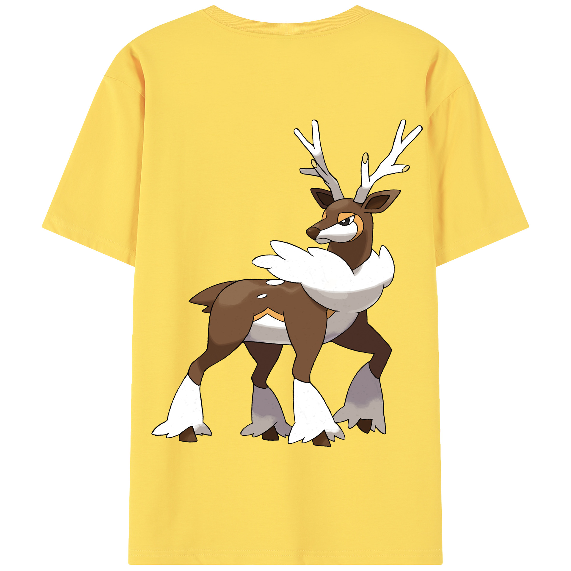 （画像用） ポケットモンスター Pokémon 綿100％半袖Tシャツ（背面プリント）
