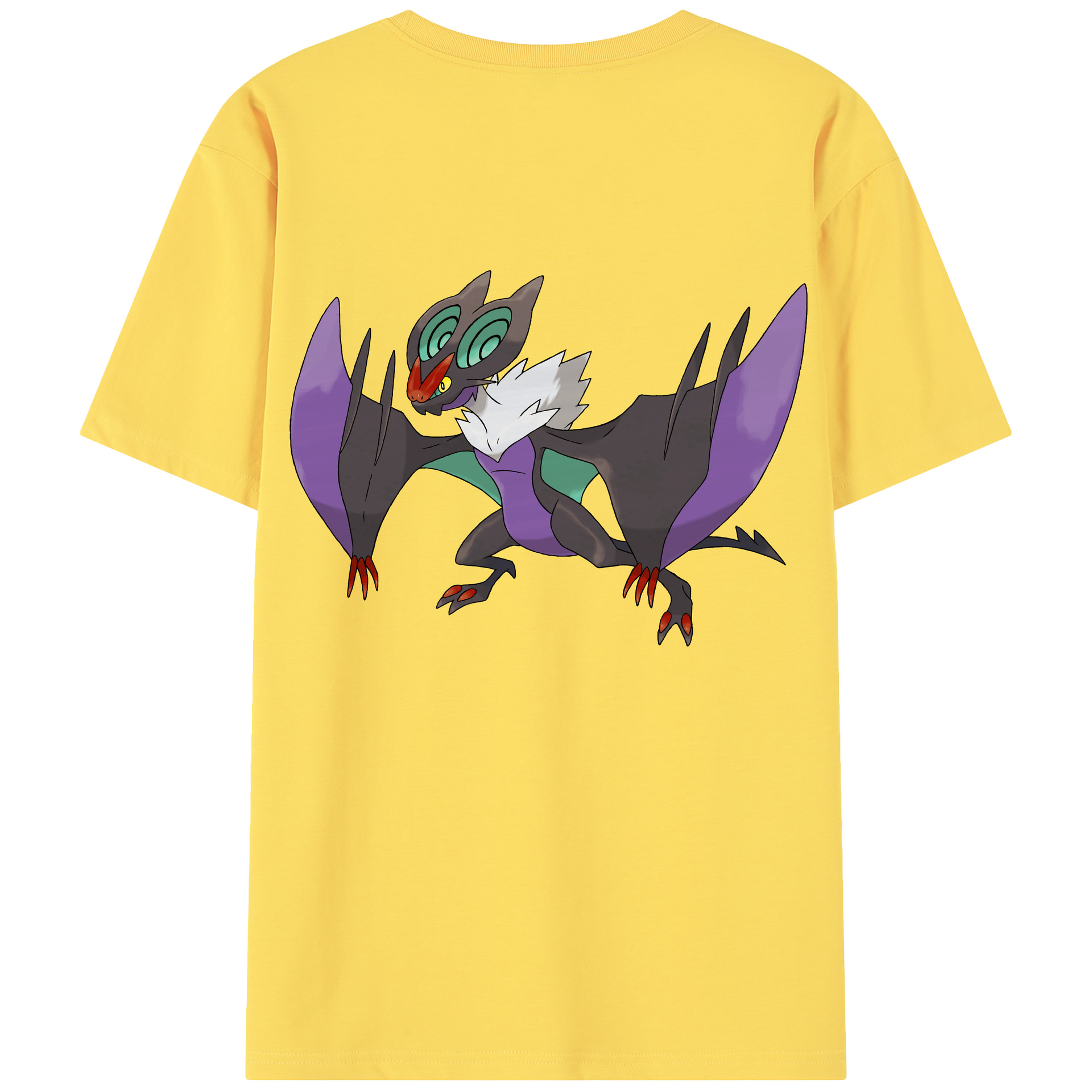 （画像用） ポケットモンスター Pokémon 綿100％半袖Tシャツ（背面プリント）