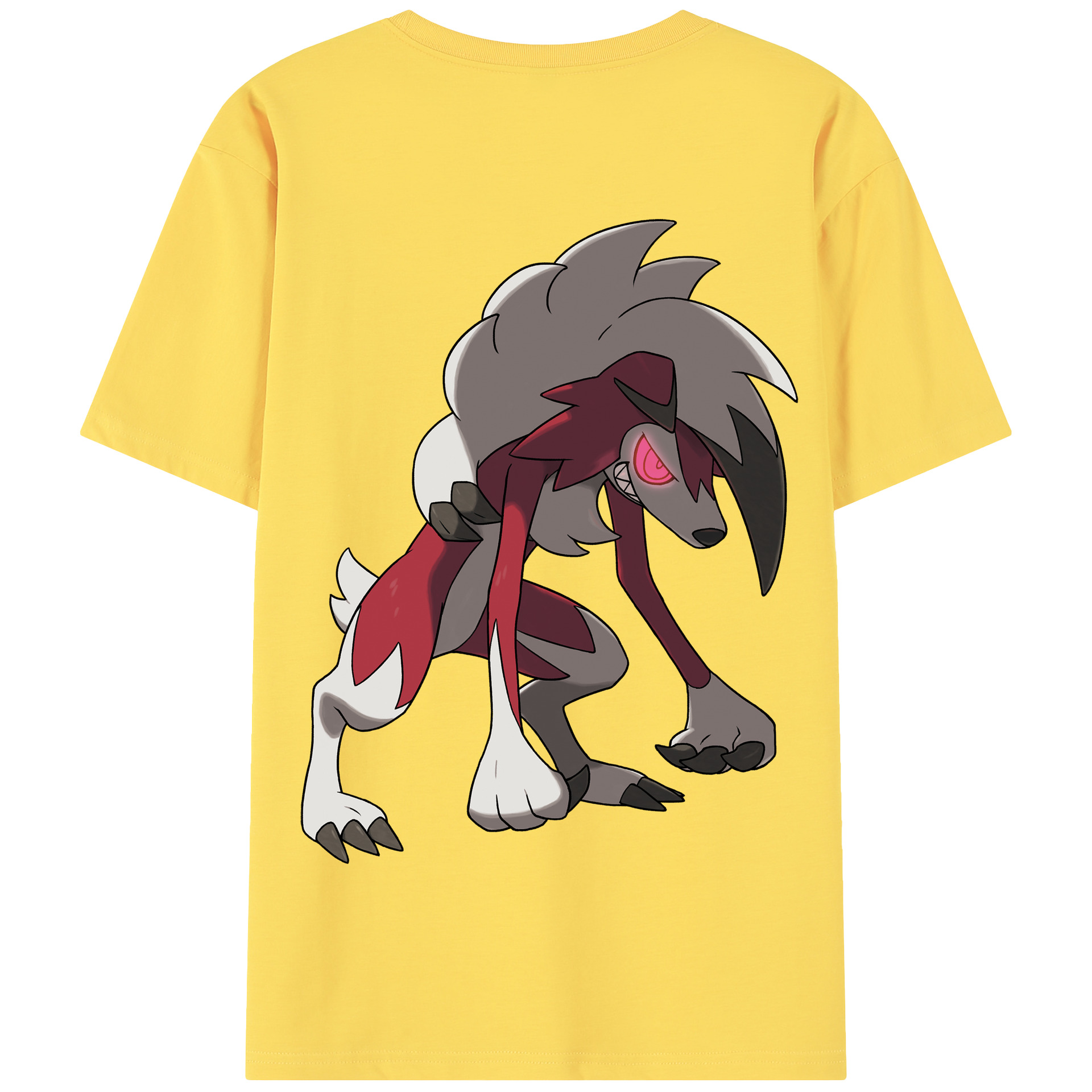 （画像用） ポケットモンスター Pokémon 綿100％半袖Tシャツ（背面プリント）