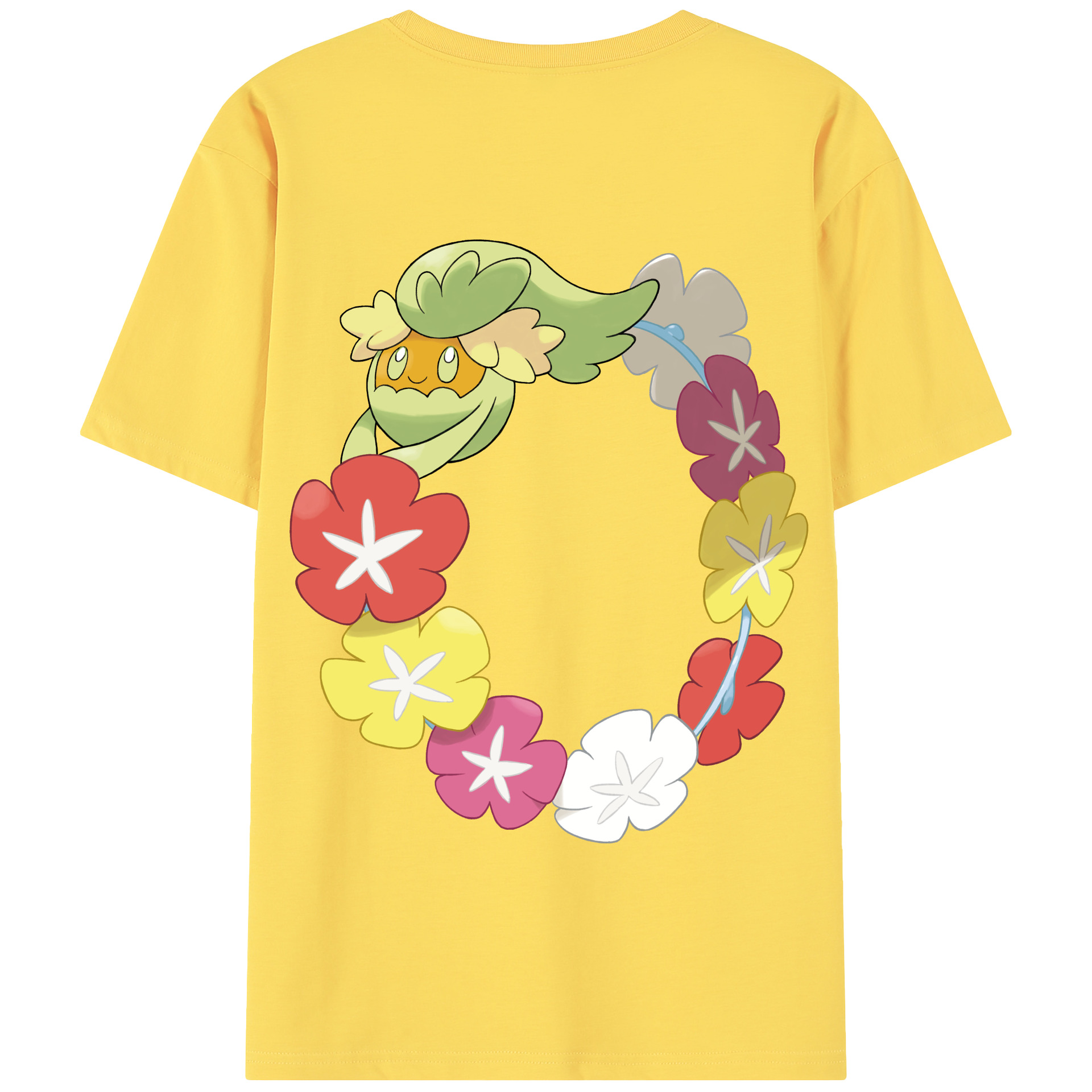 （画像用） ポケットモンスター Pokémon 綿100％半袖Tシャツ（背面プリント）