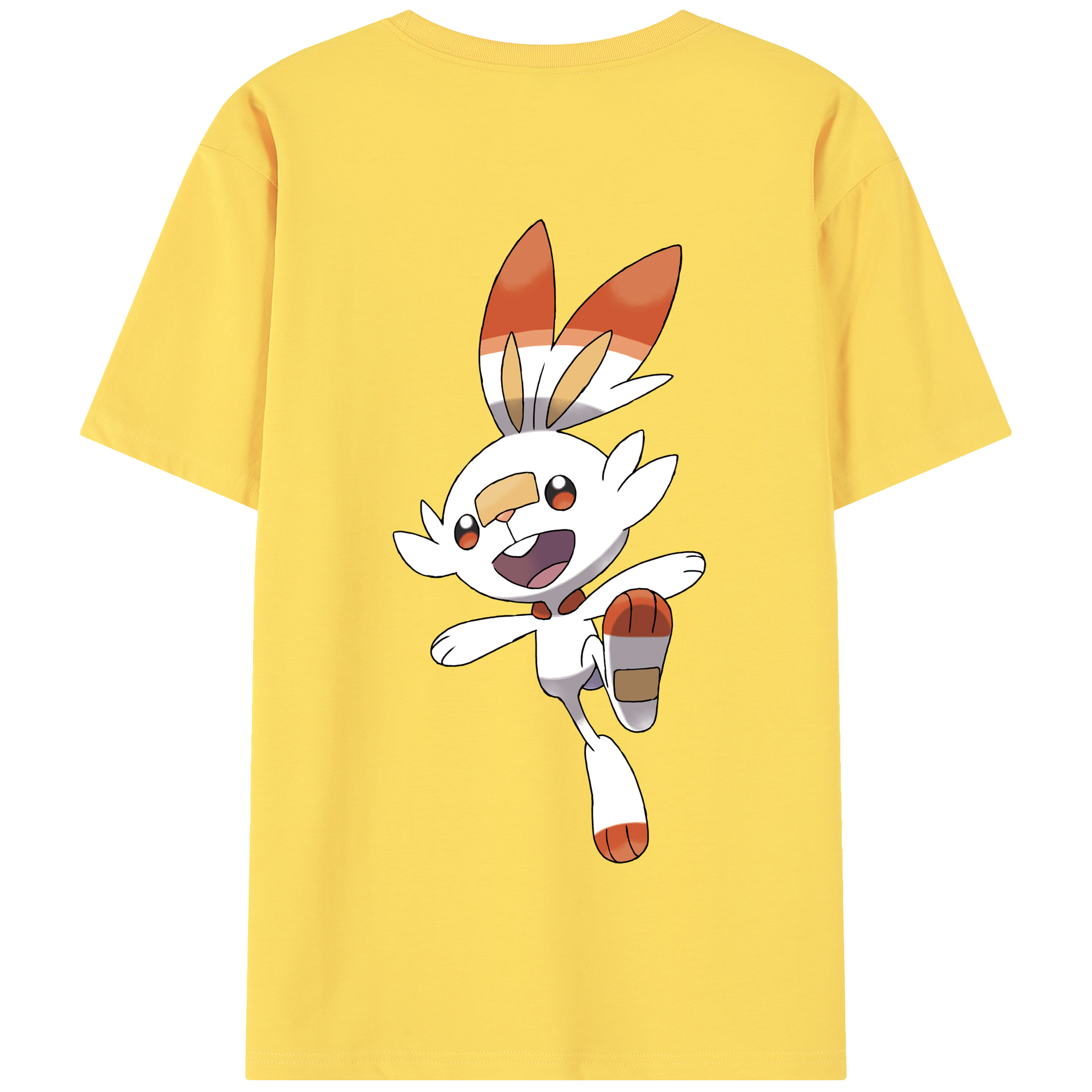 （画像用） ポケットモンスター Pokémon 綿100％半袖Tシャツ（背面プリント）