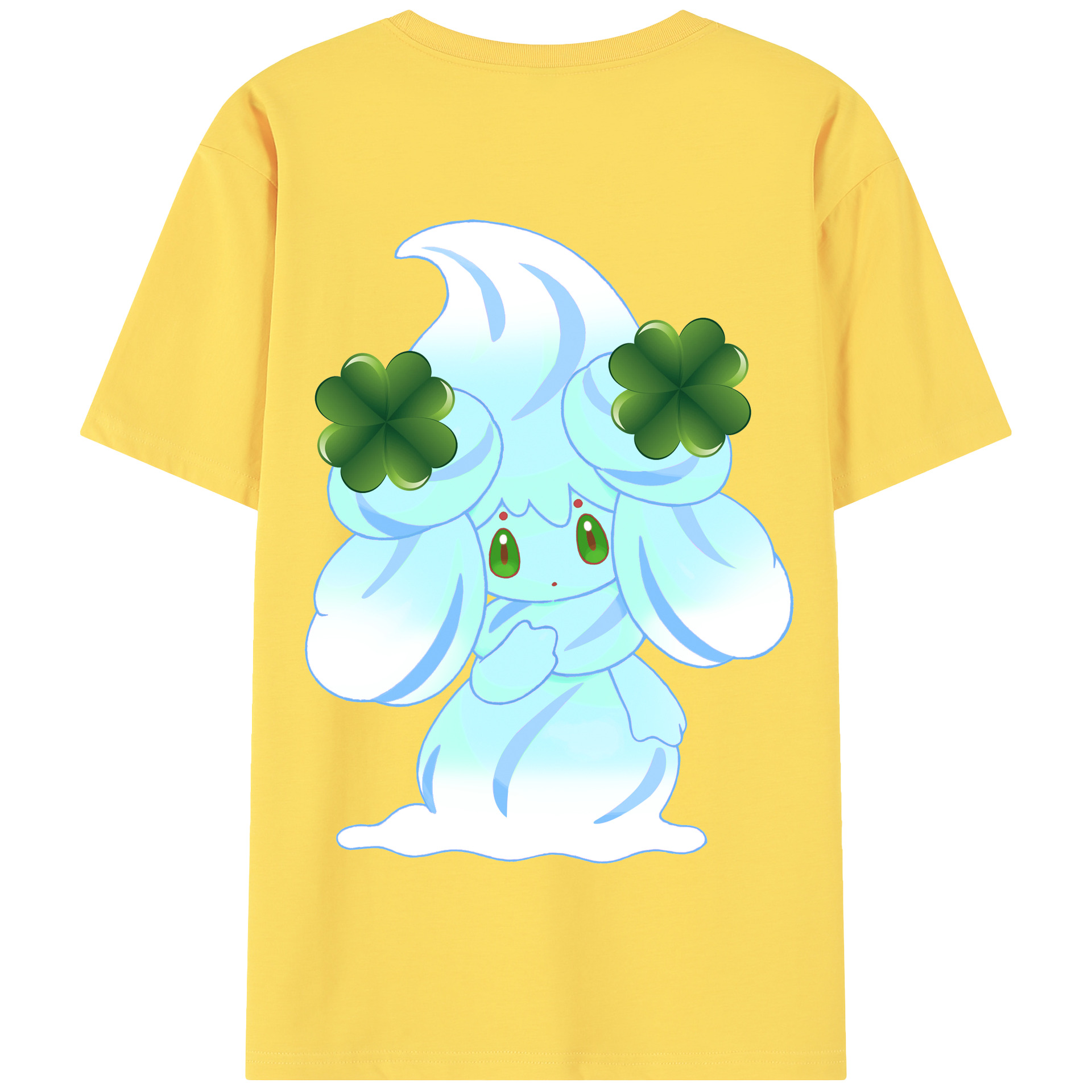 （画像用） ポケットモンスター Pokémon 綿100％半袖Tシャツ（背面プリント）
