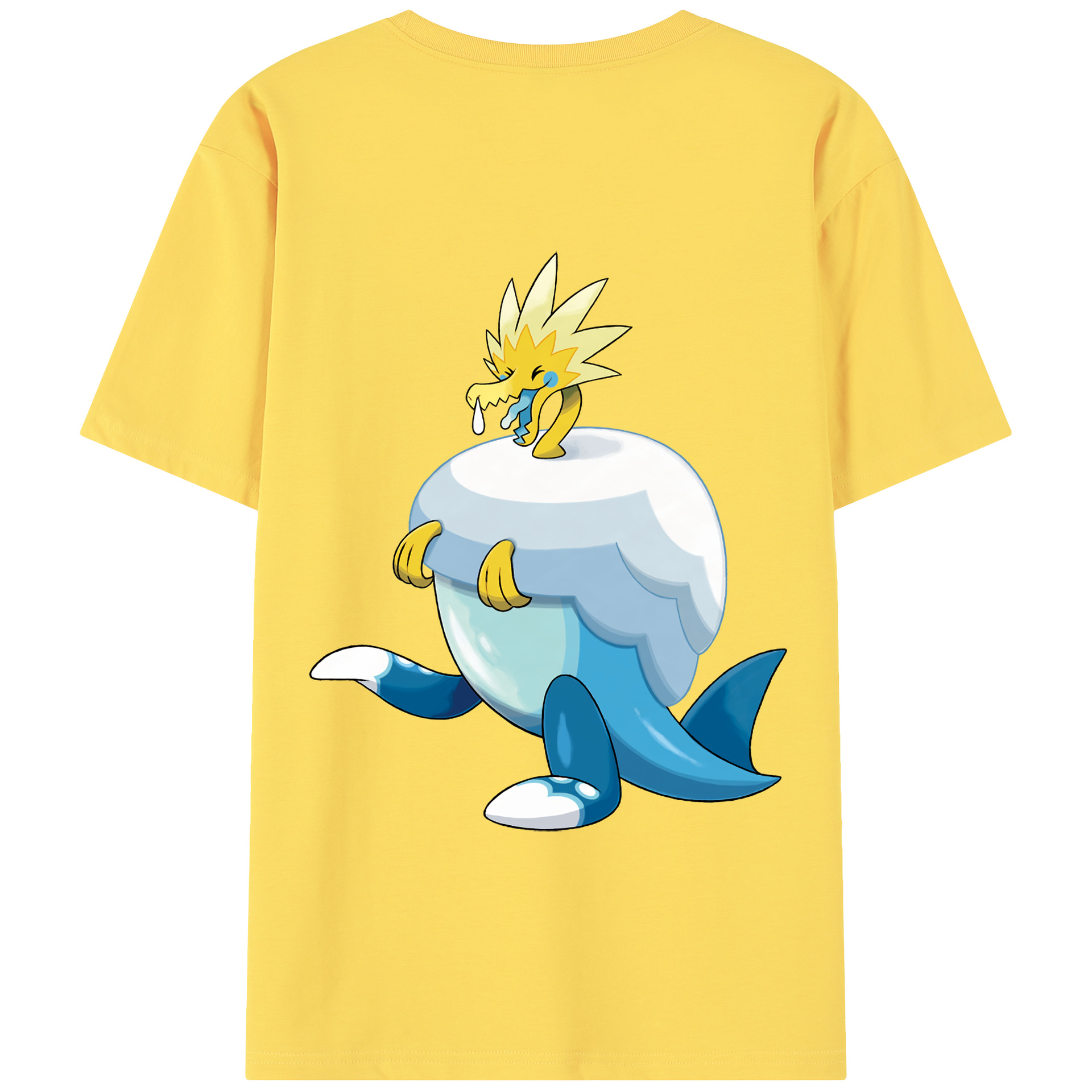 （画像用） ポケットモンスター Pokémon 綿100％半袖Tシャツ（背面プリント）