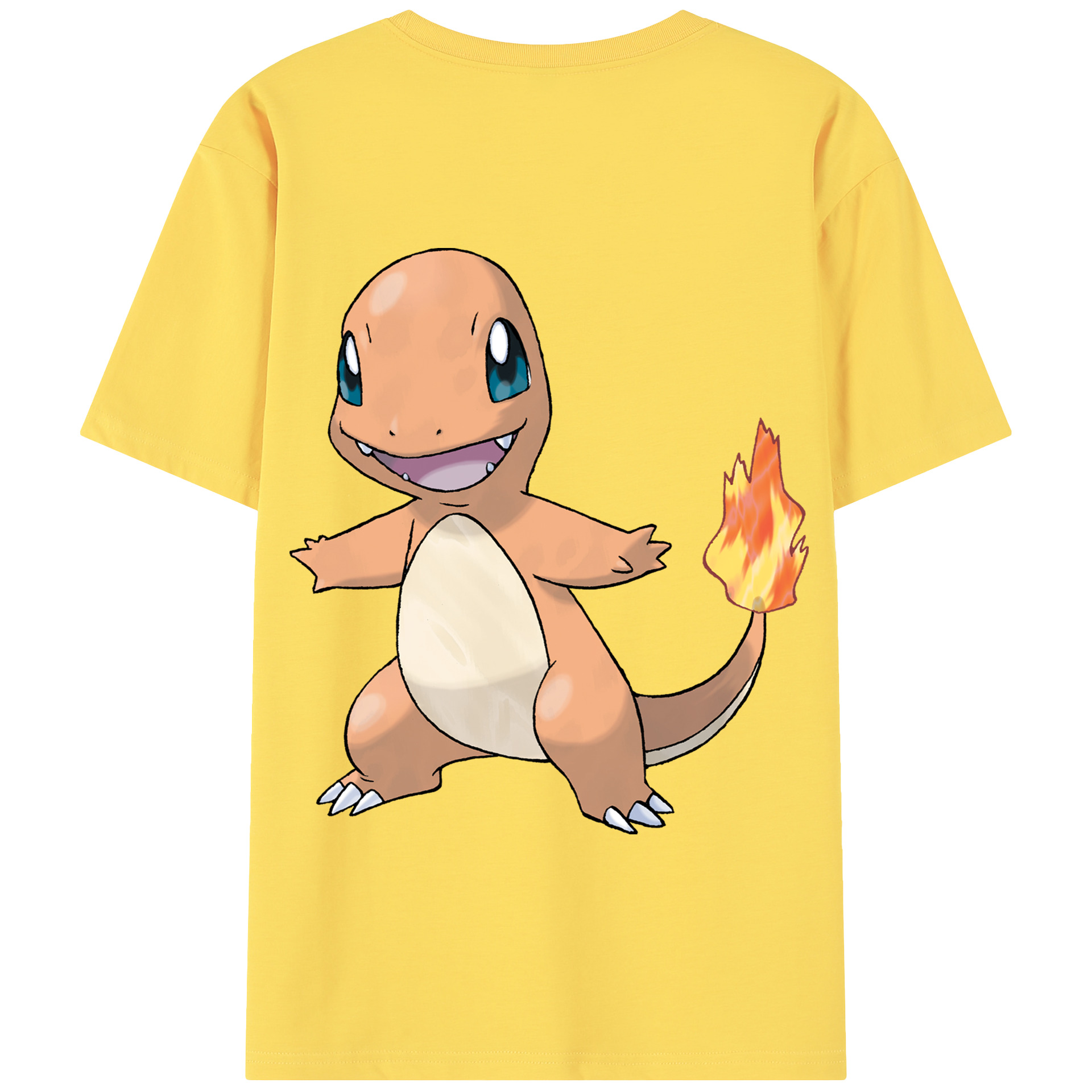 （画像用） ポケットモンスター Pokémon 綿100％半袖Tシャツ（背面プリント）