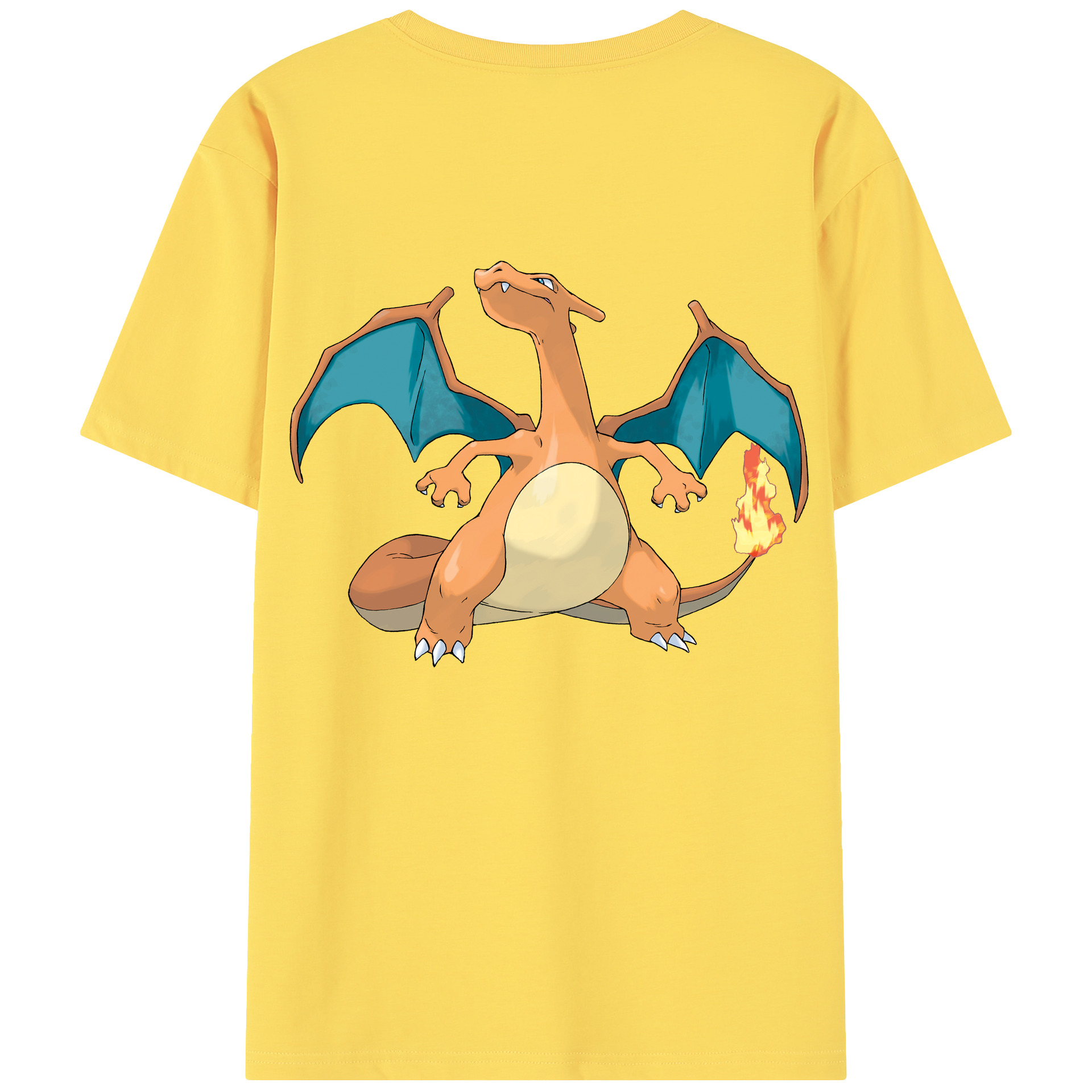 （画像用） ポケットモンスター Pokémon 綿100％半袖Tシャツ（背面プリント）