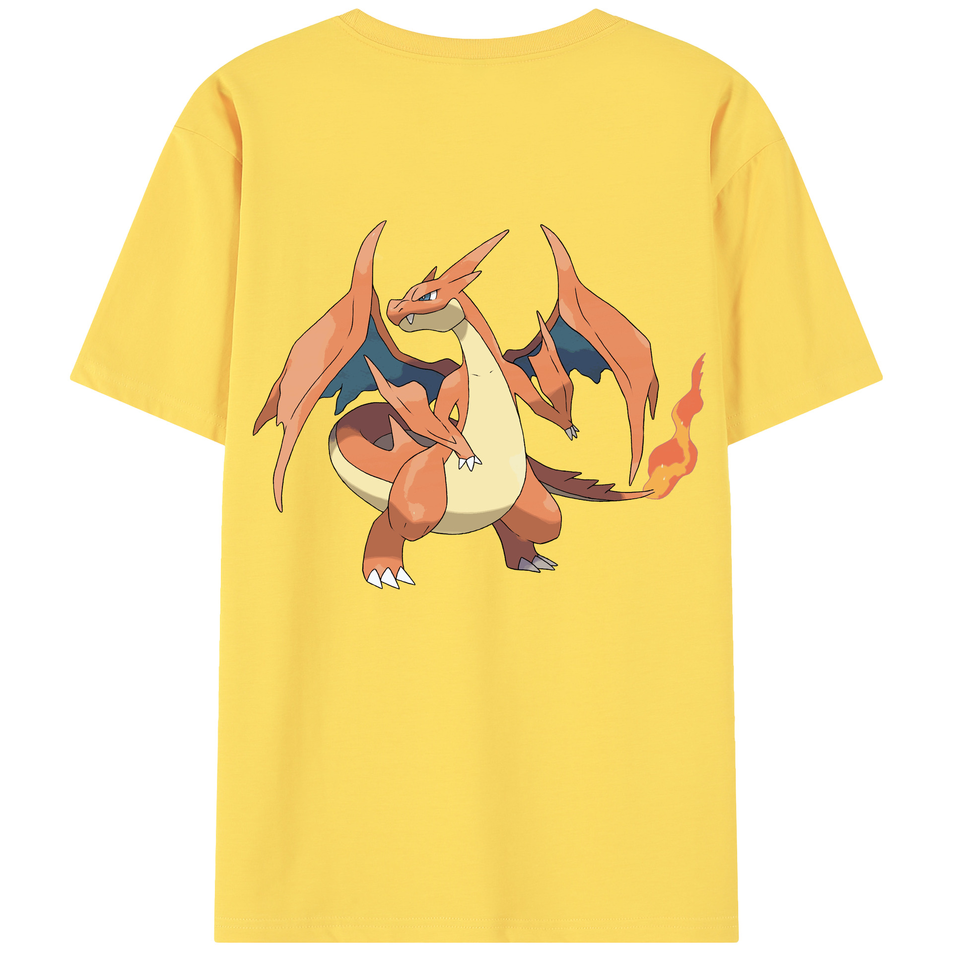 （画像用） ポケットモンスター Pokémon 綿100％半袖Tシャツ（背面プリント）