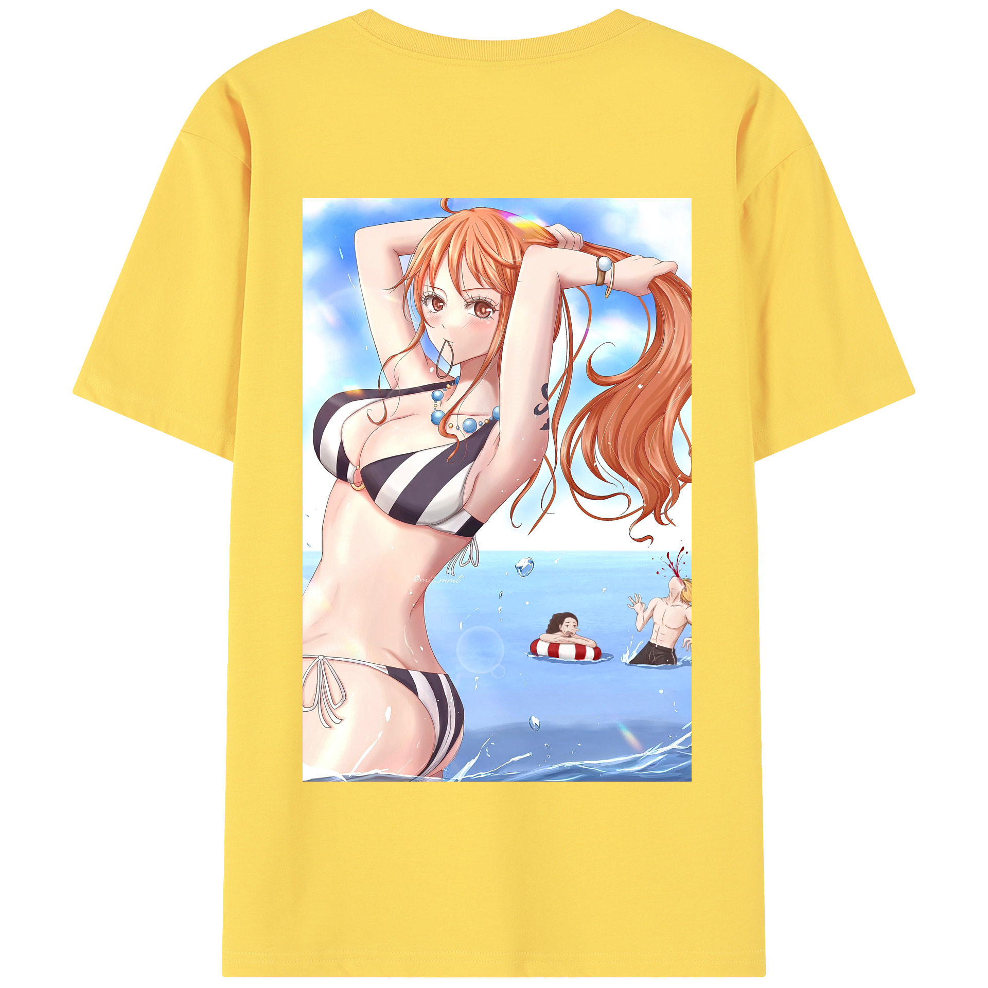 （画像用） ポケットモンスター Pokémon 綿100％半袖Tシャツ（背面プリント）