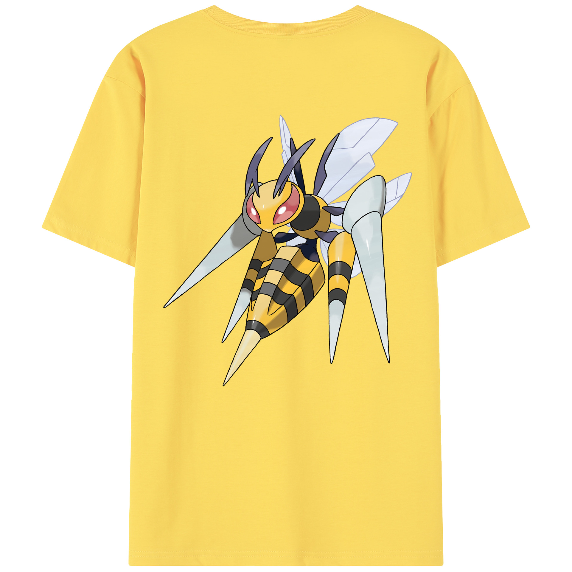 （画像用） ポケットモンスター Pokémon 綿100％半袖Tシャツ（背面プリント）