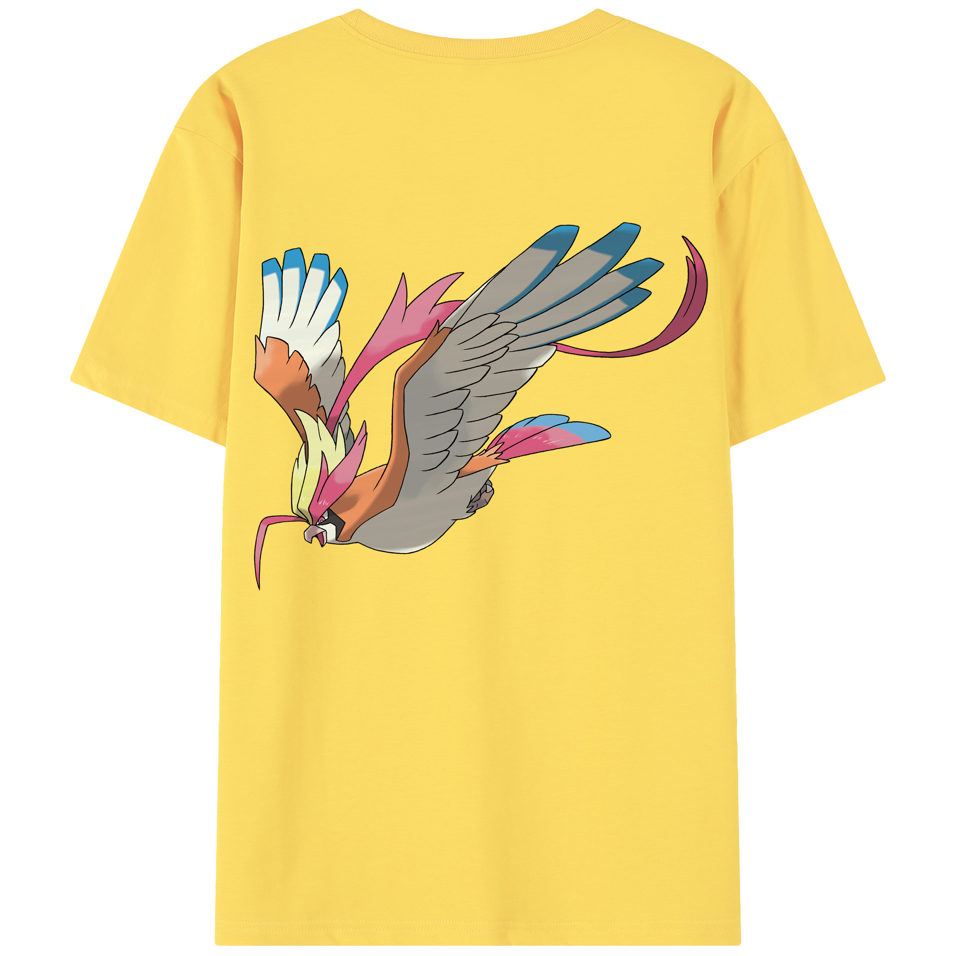 （画像用） ポケットモンスター Pokémon 綿100％半袖Tシャツ（背面プリント）