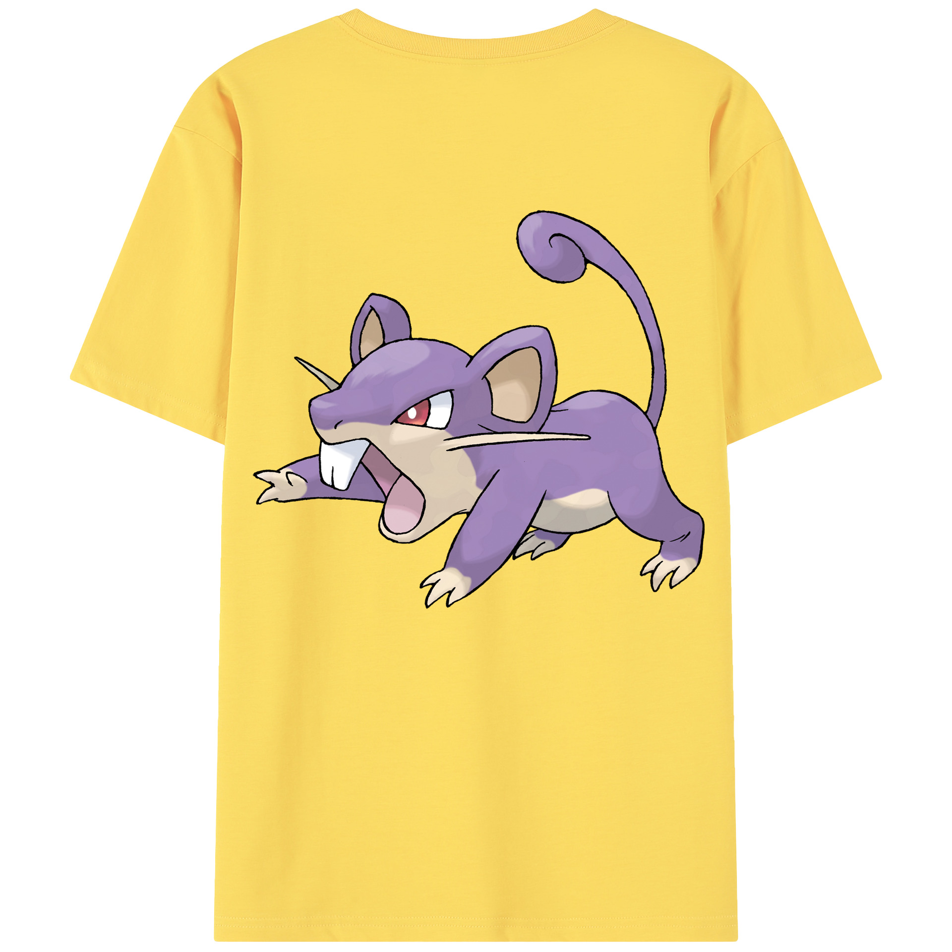 （画像用） ポケットモンスター Pokémon 綿100％半袖Tシャツ（背面プリント）