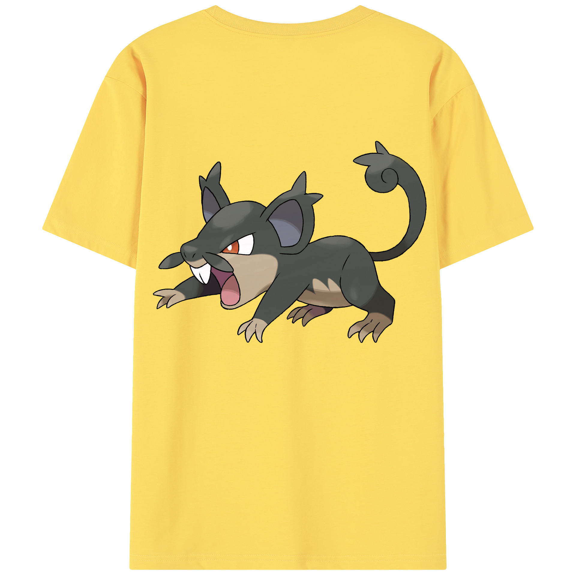 （画像用） ポケットモンスター Pokémon 綿100％半袖Tシャツ（背面プリント）