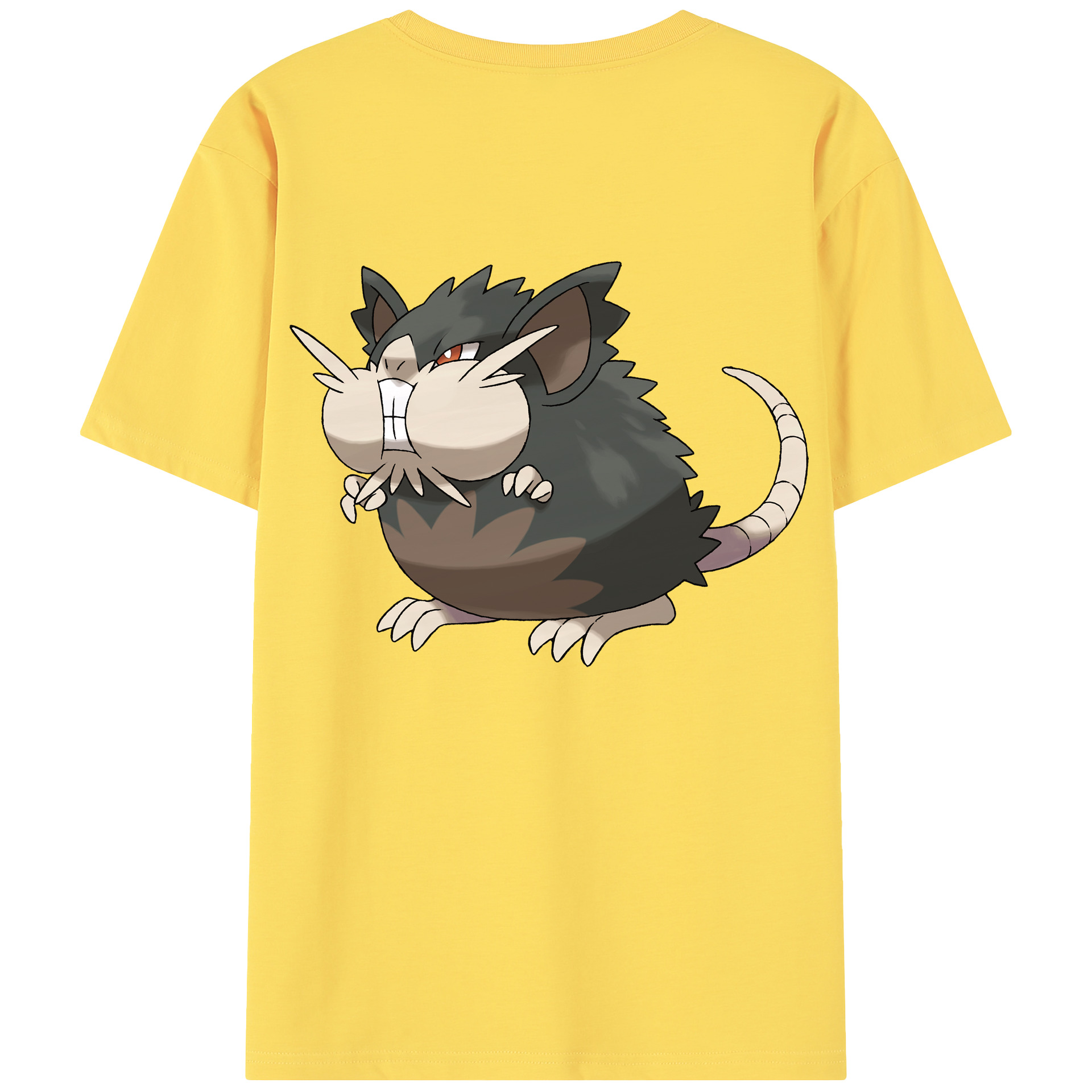 （画像用） ポケットモンスター Pokémon 綿100％半袖Tシャツ（背面プリント）