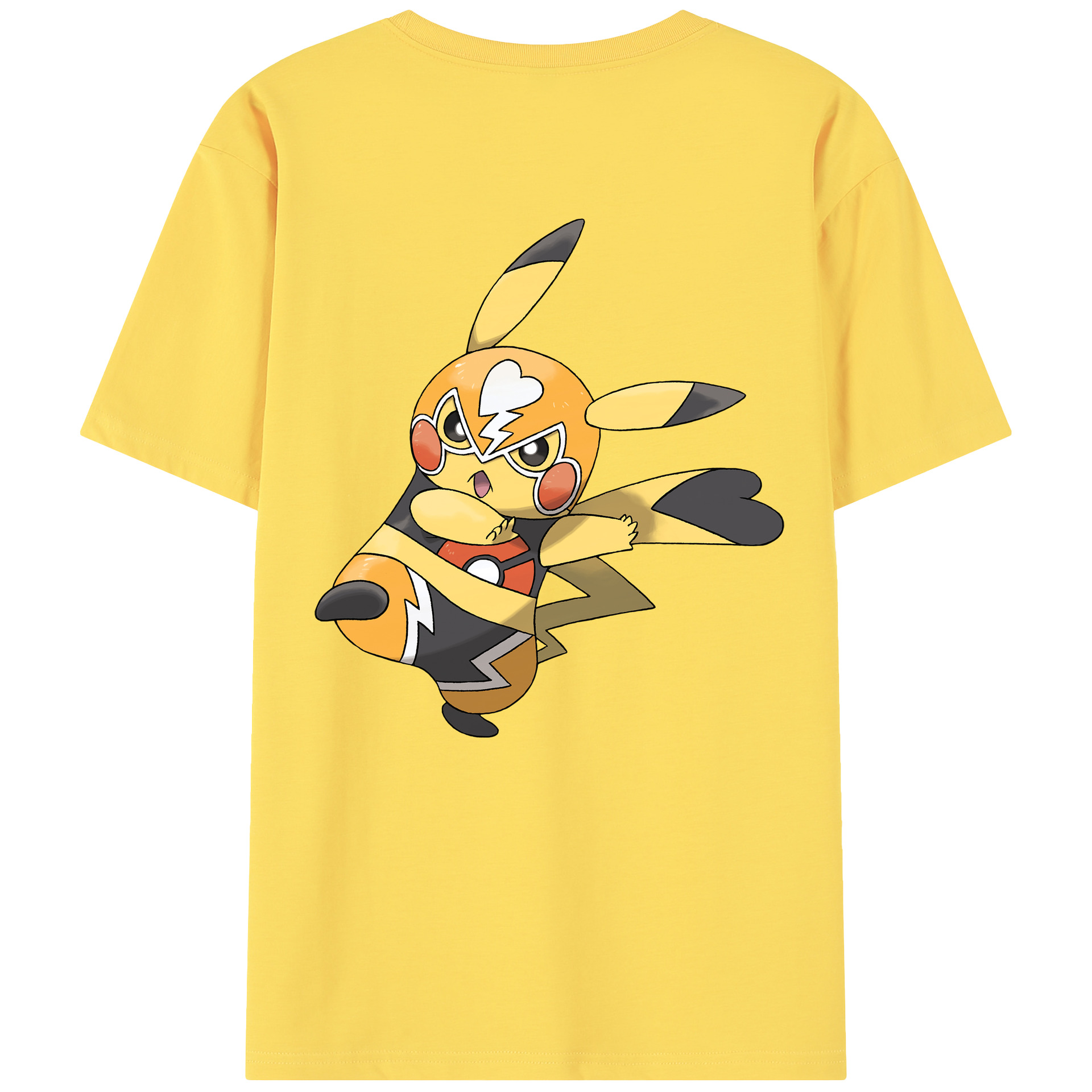 （画像用） ポケットモンスター Pokémon 綿100％半袖Tシャツ（背面プリント）