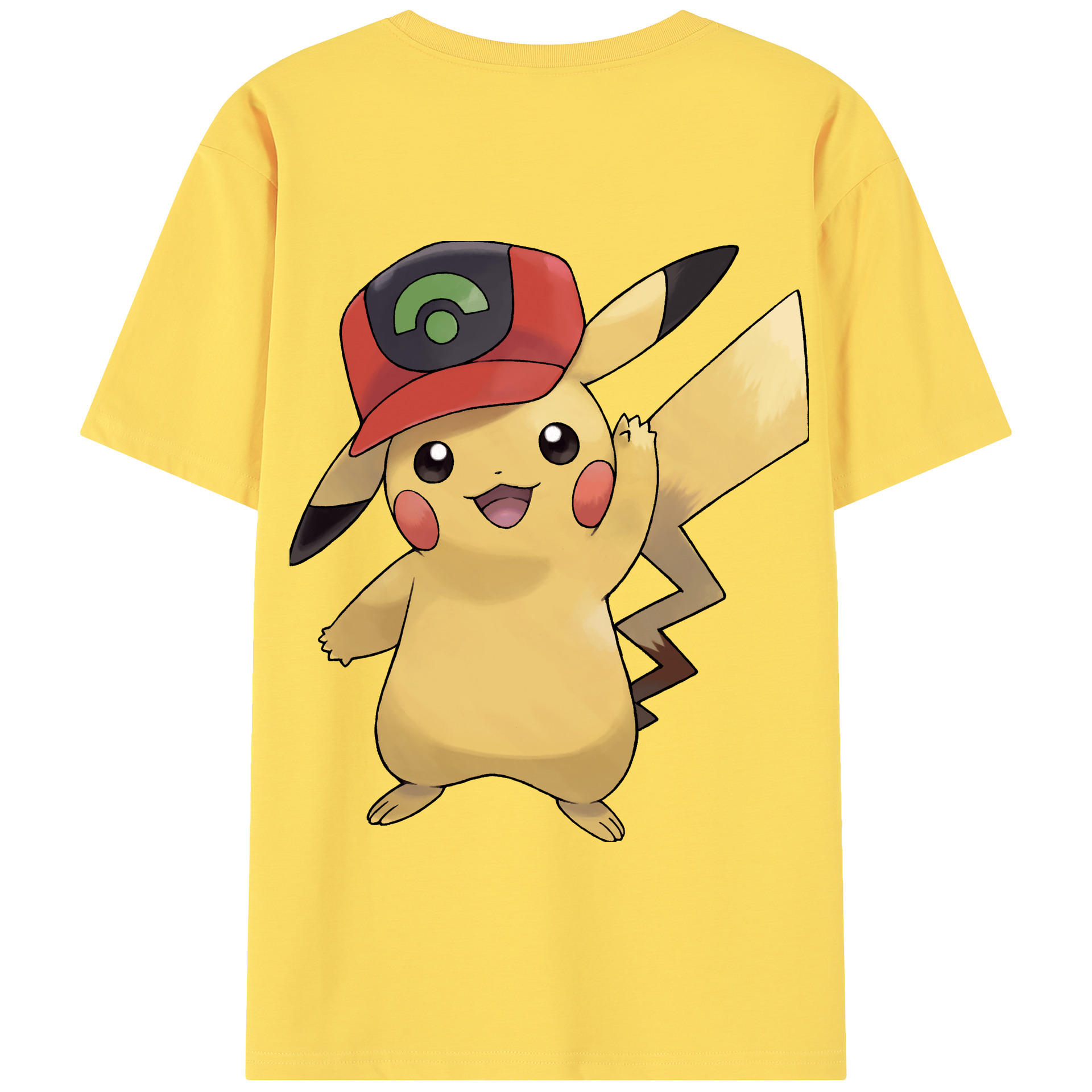 （画像用） ポケットモンスター Pokémon 綿100％半袖Tシャツ（背面プリント）