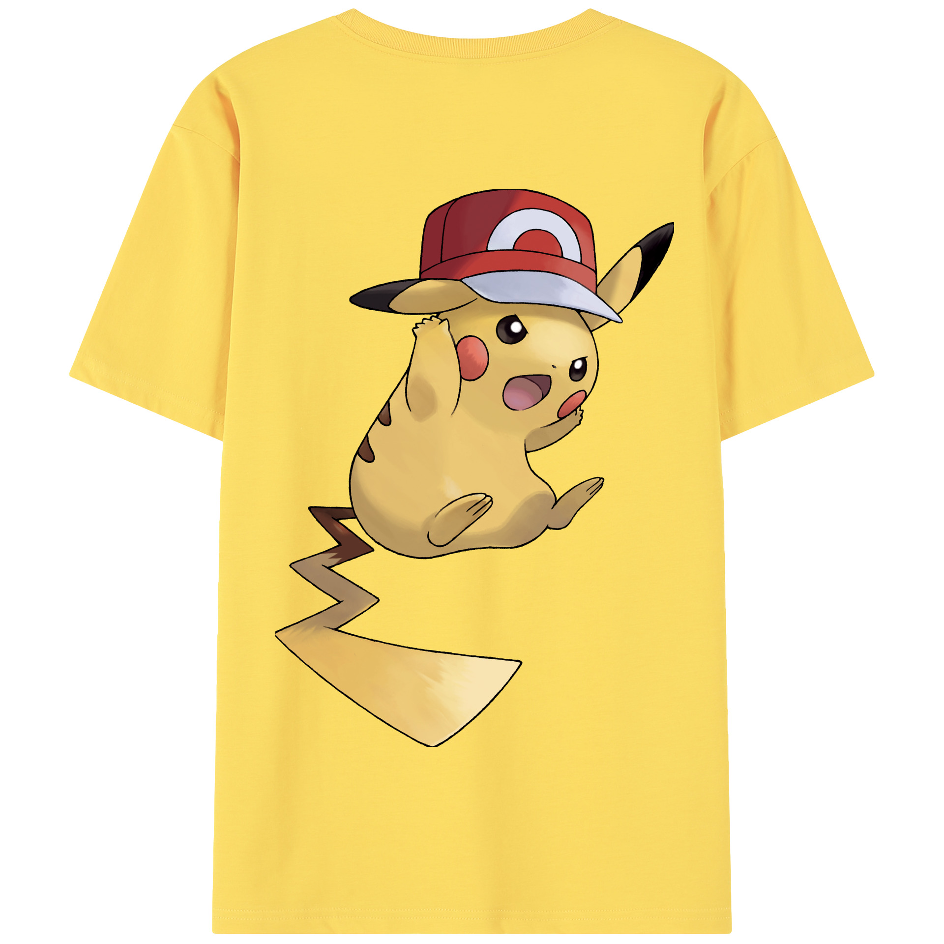 （画像用） ポケットモンスター Pokémon 綿100％半袖Tシャツ（背面プリント）