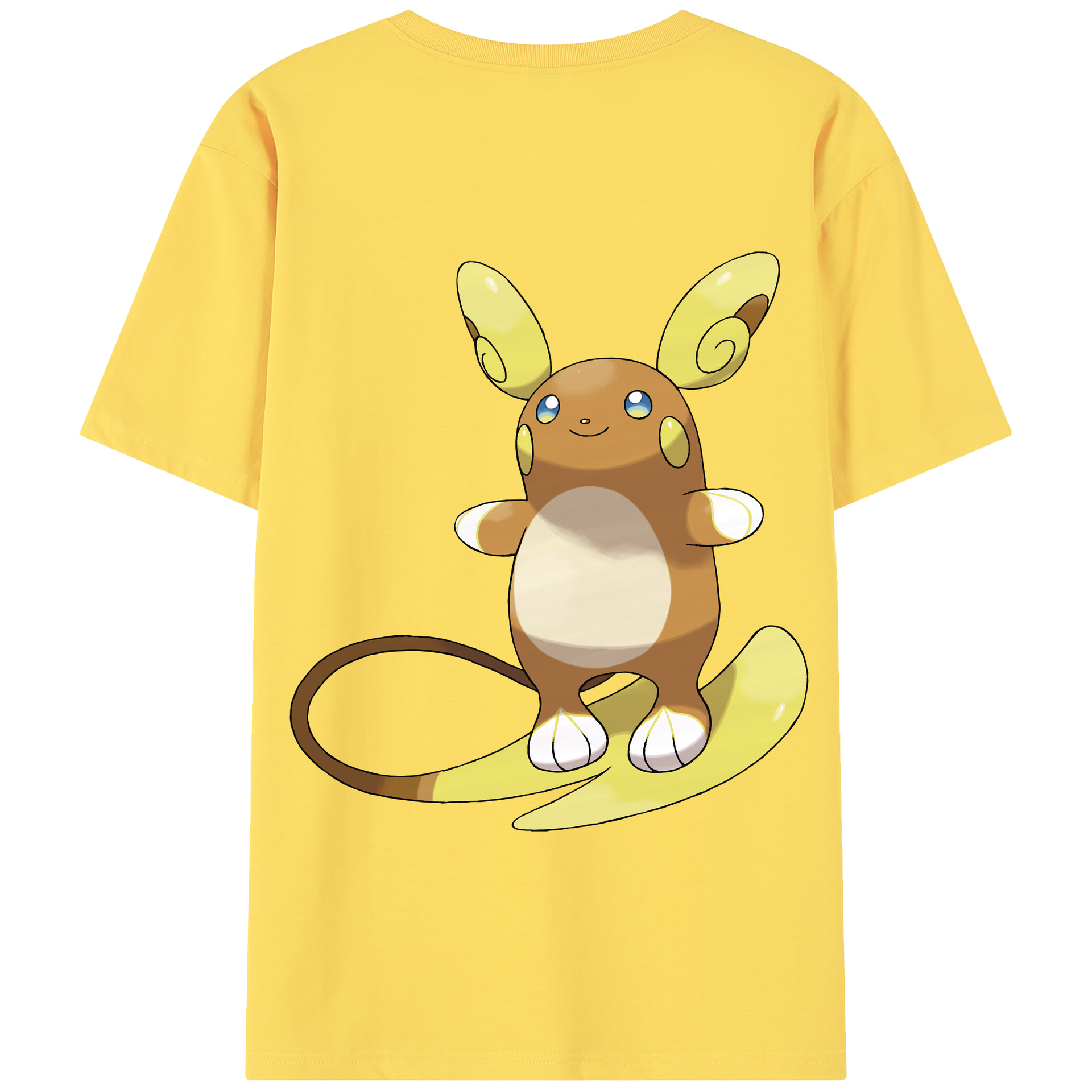（画像用） ポケットモンスター Pokémon 綿100％半袖Tシャツ（背面プリント）