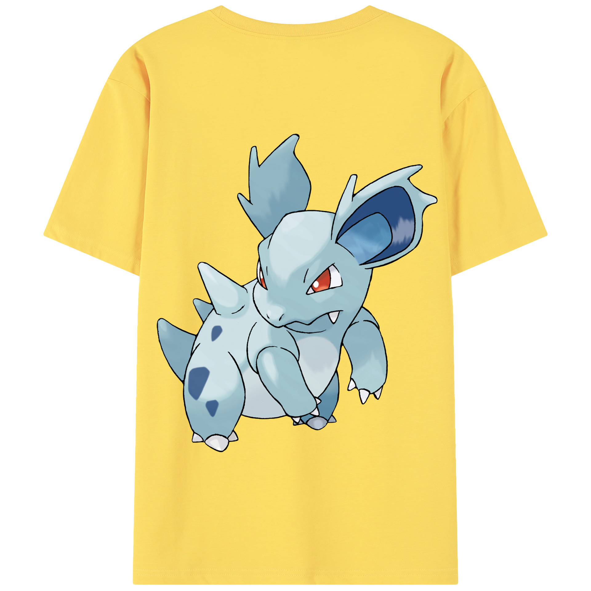 （画像用） ポケットモンスター Pokémon 綿100％半袖Tシャツ（背面プリント）