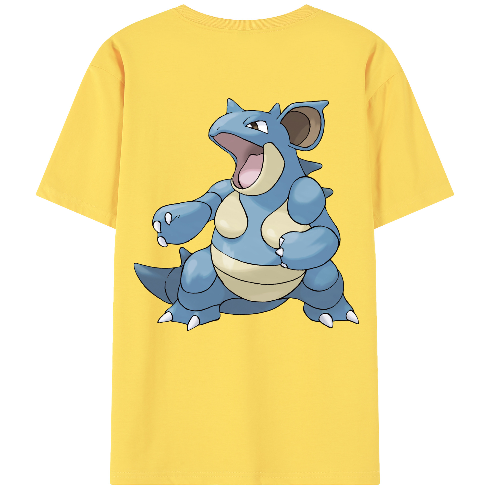 （画像用） ポケットモンスター Pokémon 綿100％半袖Tシャツ（背面プリント）