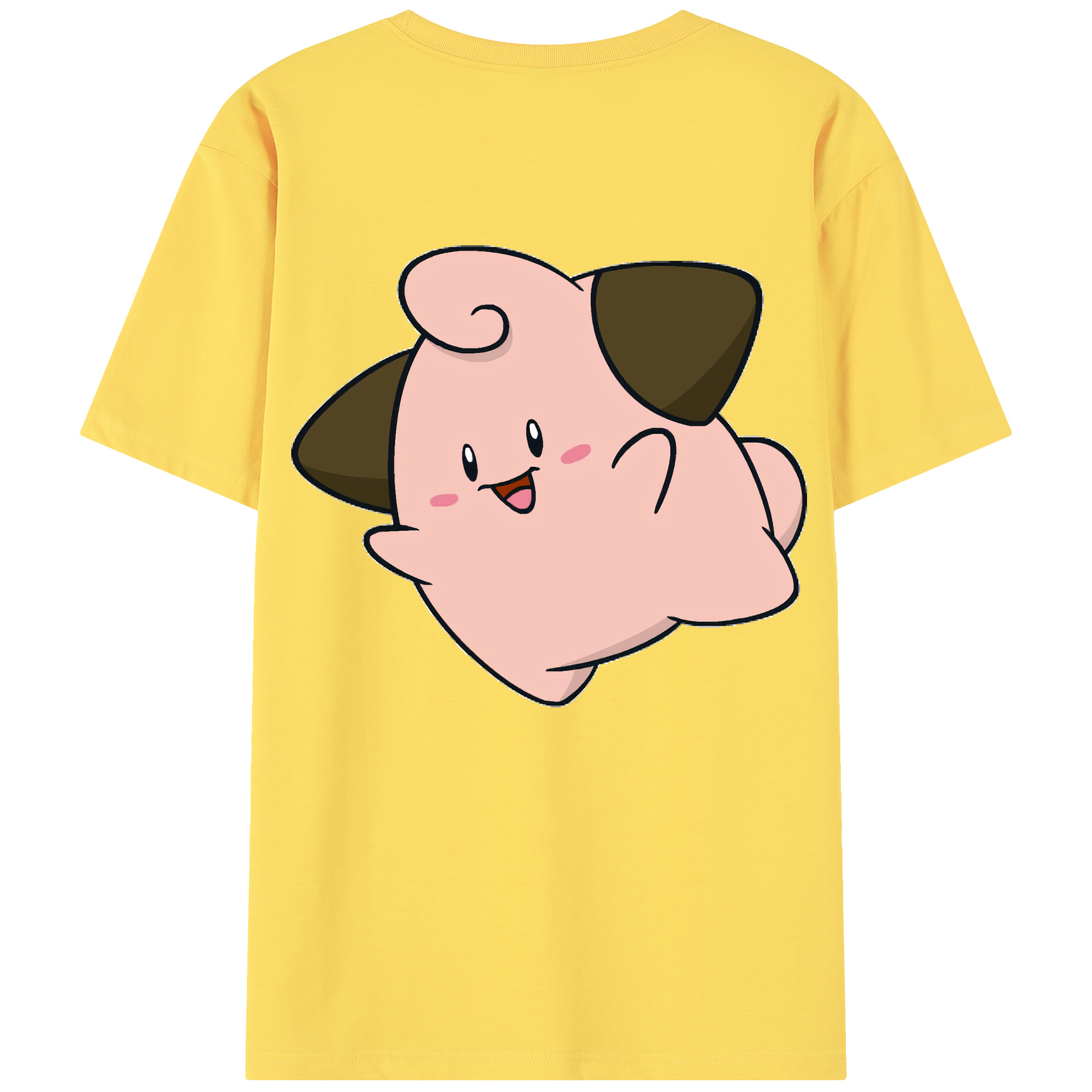 （画像用） ポケットモンスター Pokémon 綿100％半袖Tシャツ（背面プリント）