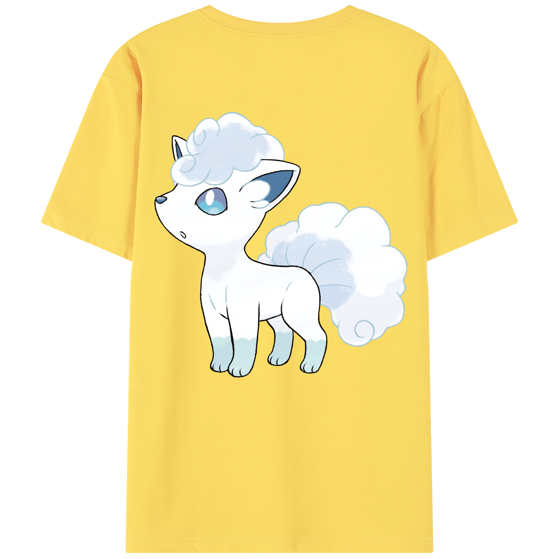 （画像用） ポケットモンスター Pokémon 綿100％半袖Tシャツ（背面プリント）