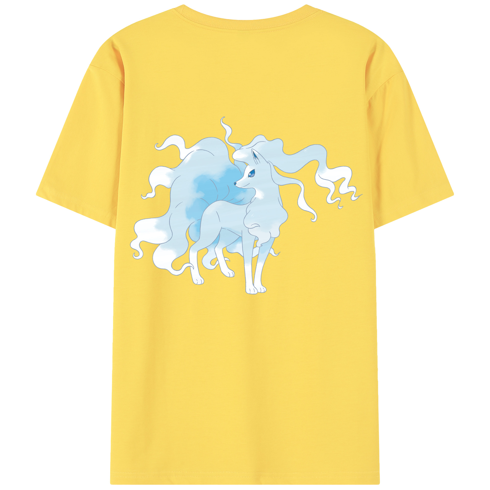 （画像用） ポケットモンスター Pokémon 綿100％半袖Tシャツ（背面プリント）