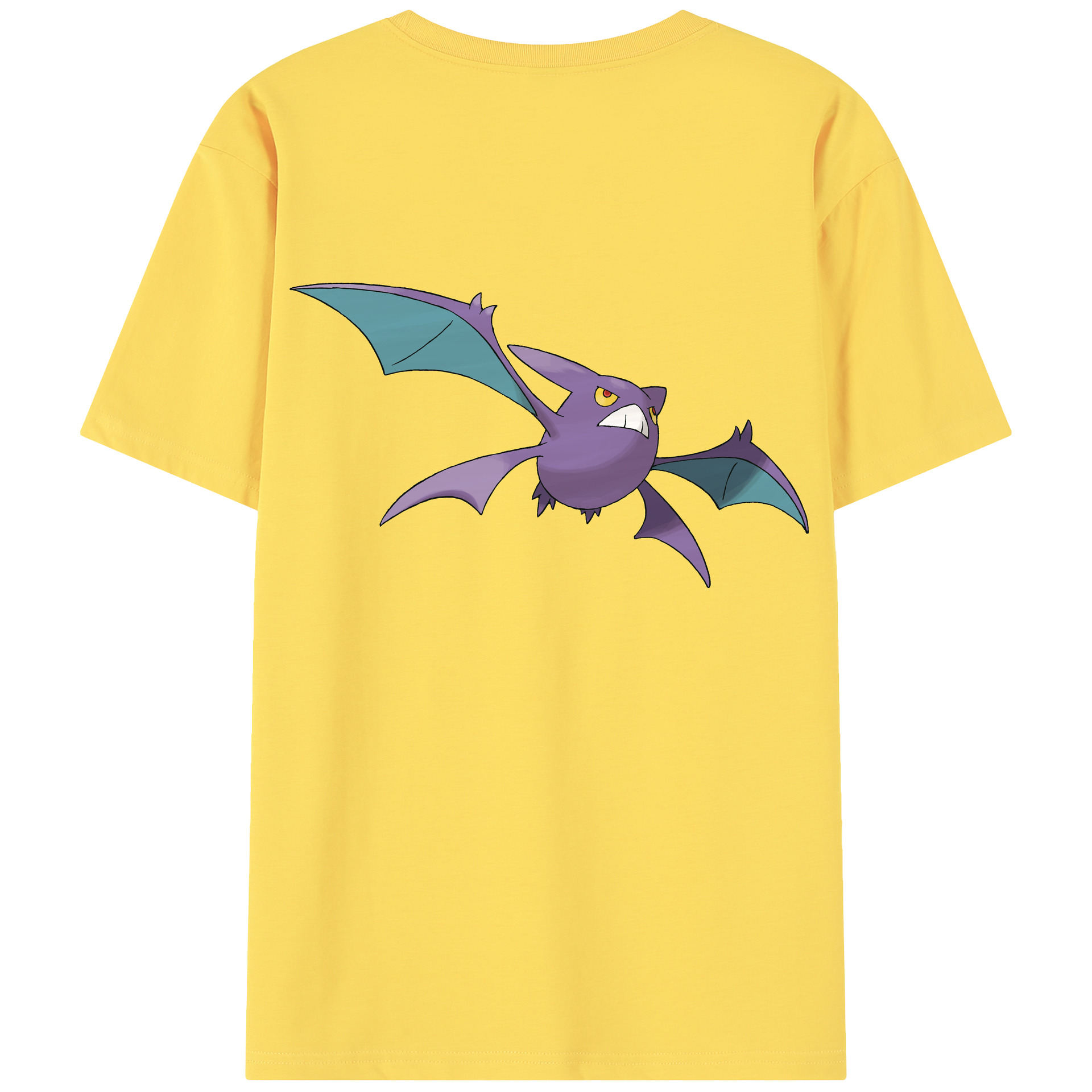 （画像用） ポケットモンスター Pokémon 綿100％半袖Tシャツ（背面プリント）
