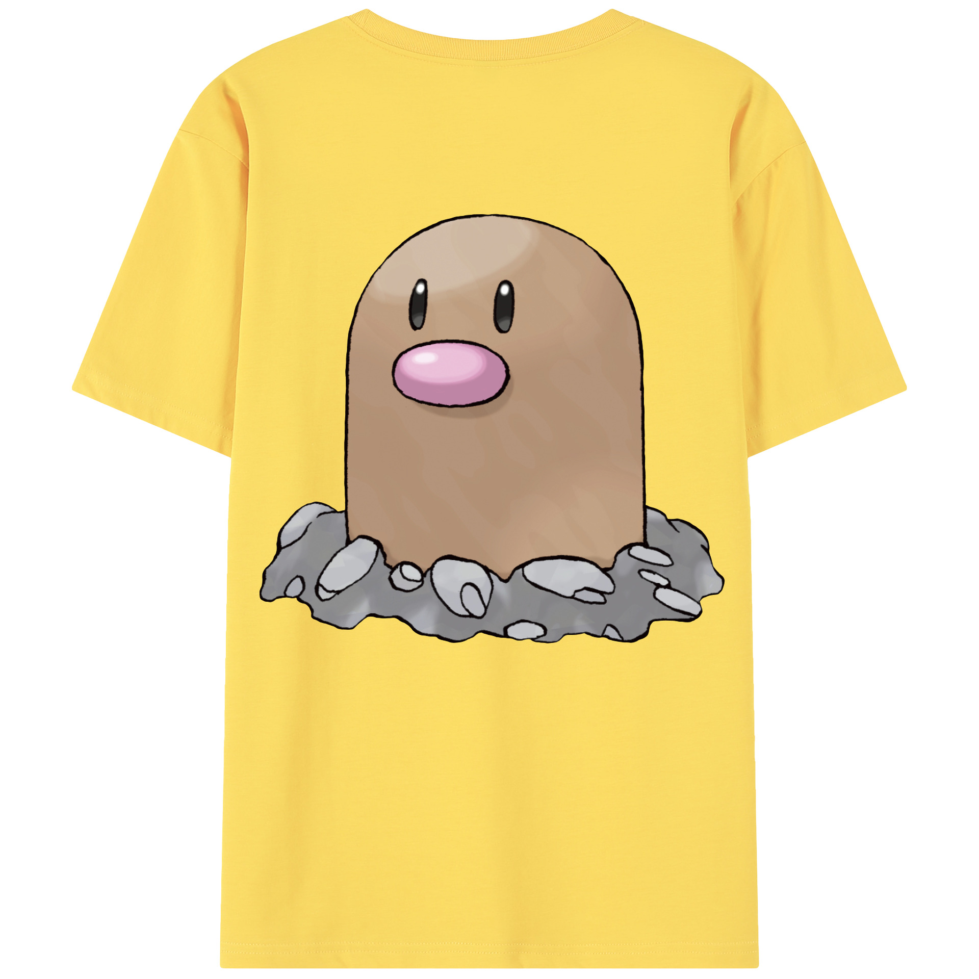 （画像用） ポケットモンスター Pokémon 綿100％半袖Tシャツ（背面プリント）