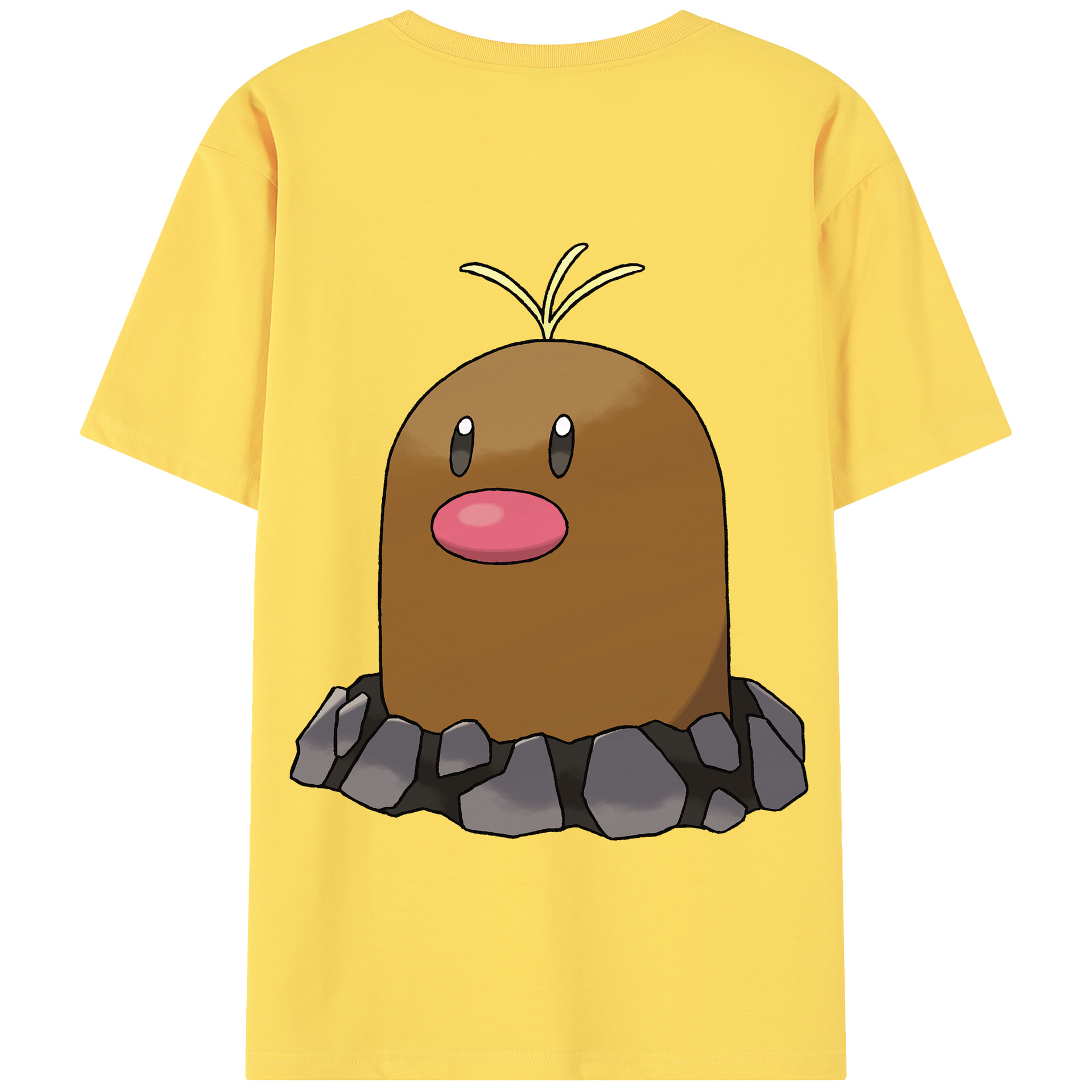 （画像用） ポケットモンスター Pokémon 綿100％半袖Tシャツ（背面プリント）